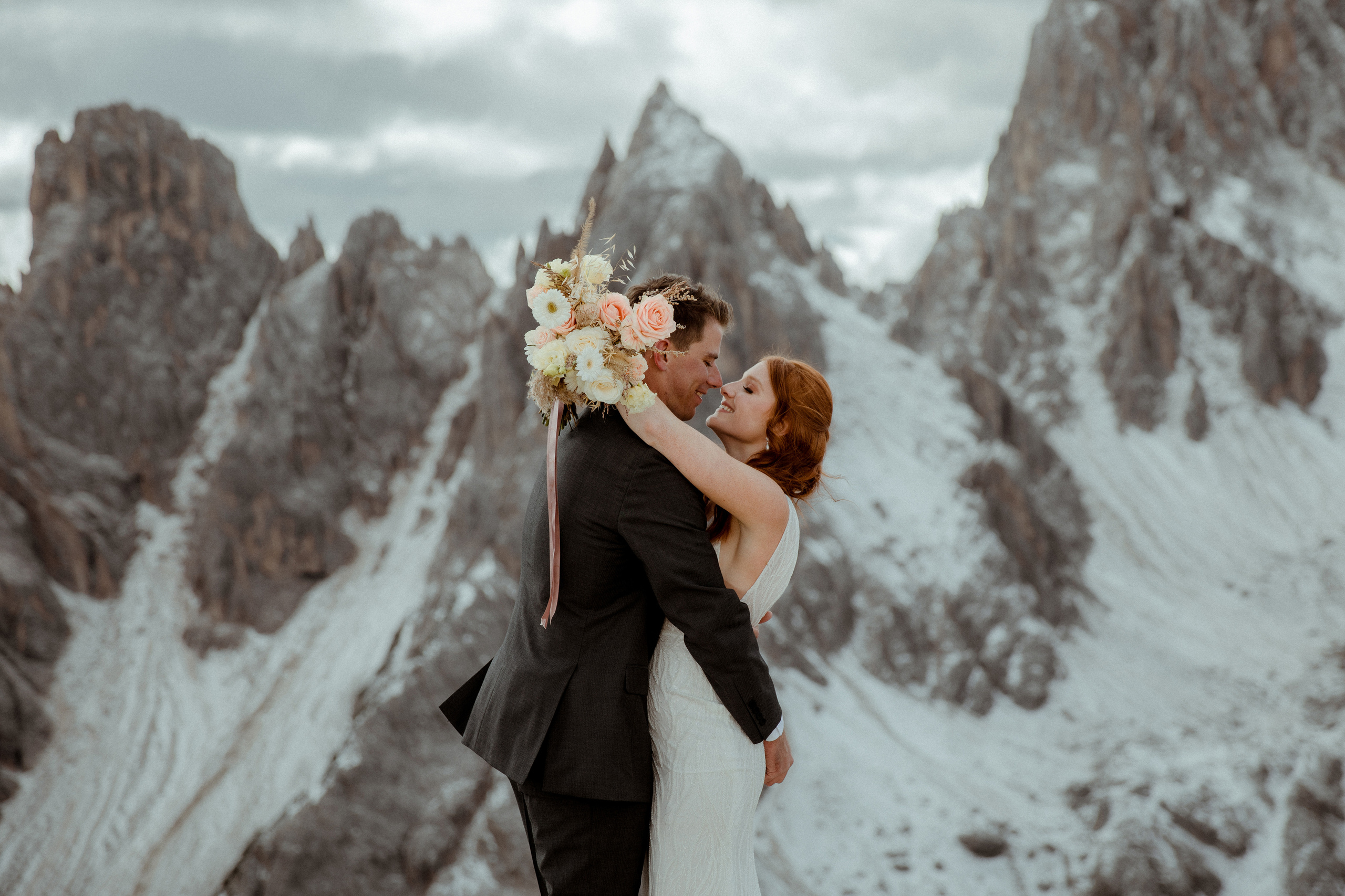 Italian Elopement in the Dolomites. Iceland elopement photographer & videographer