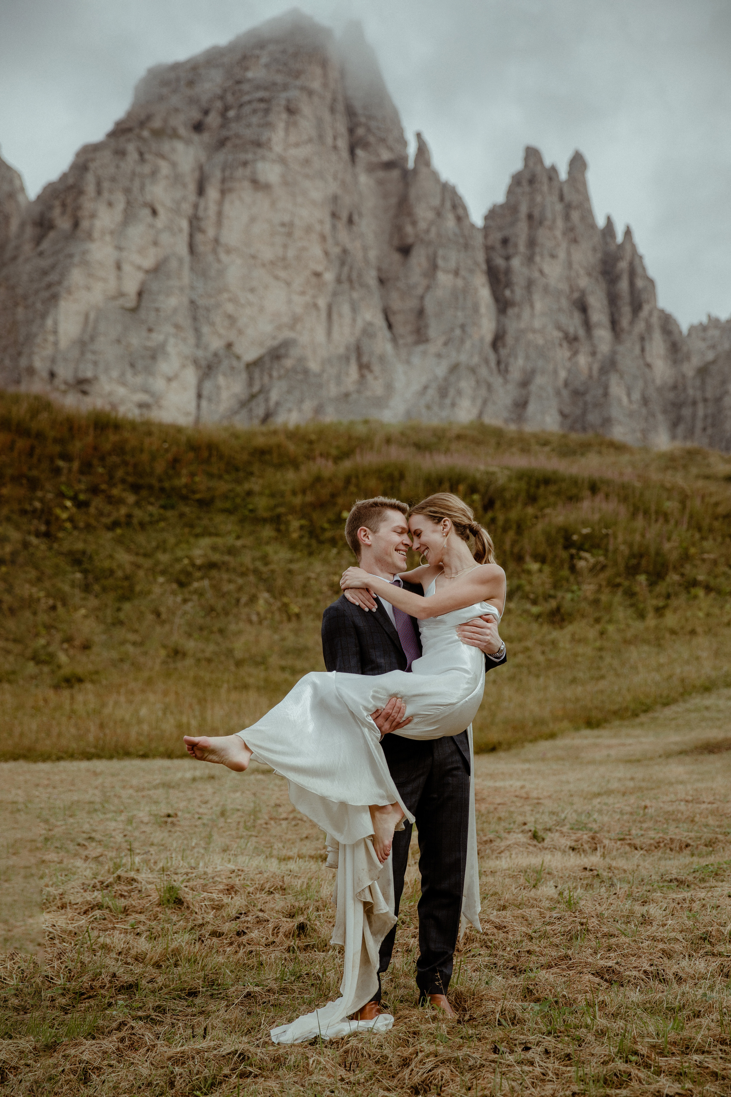 Intimate Wedding in the Dolomites. Iceland elopement photographer & videographer