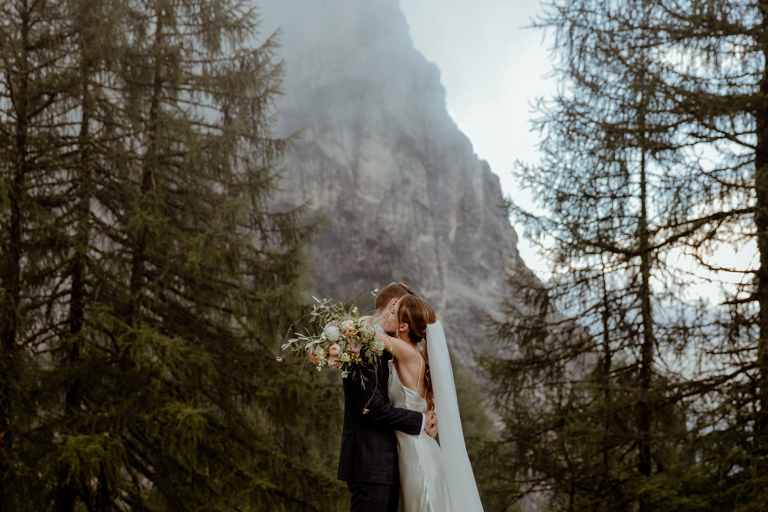 Intimate Wedding in the Dolomites. Iceland elopement photographer & videographer