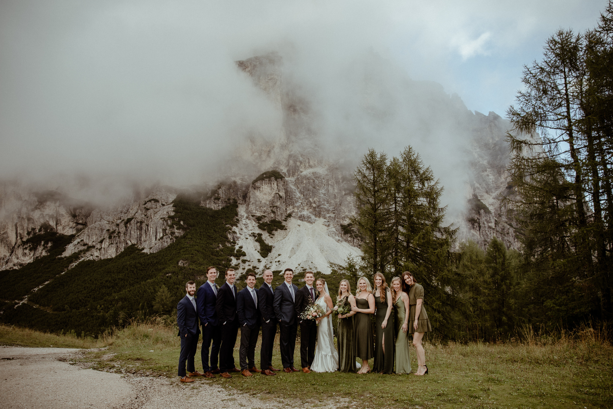 Intimate Wedding in the Dolomites. Iceland elopement photographer & videographer