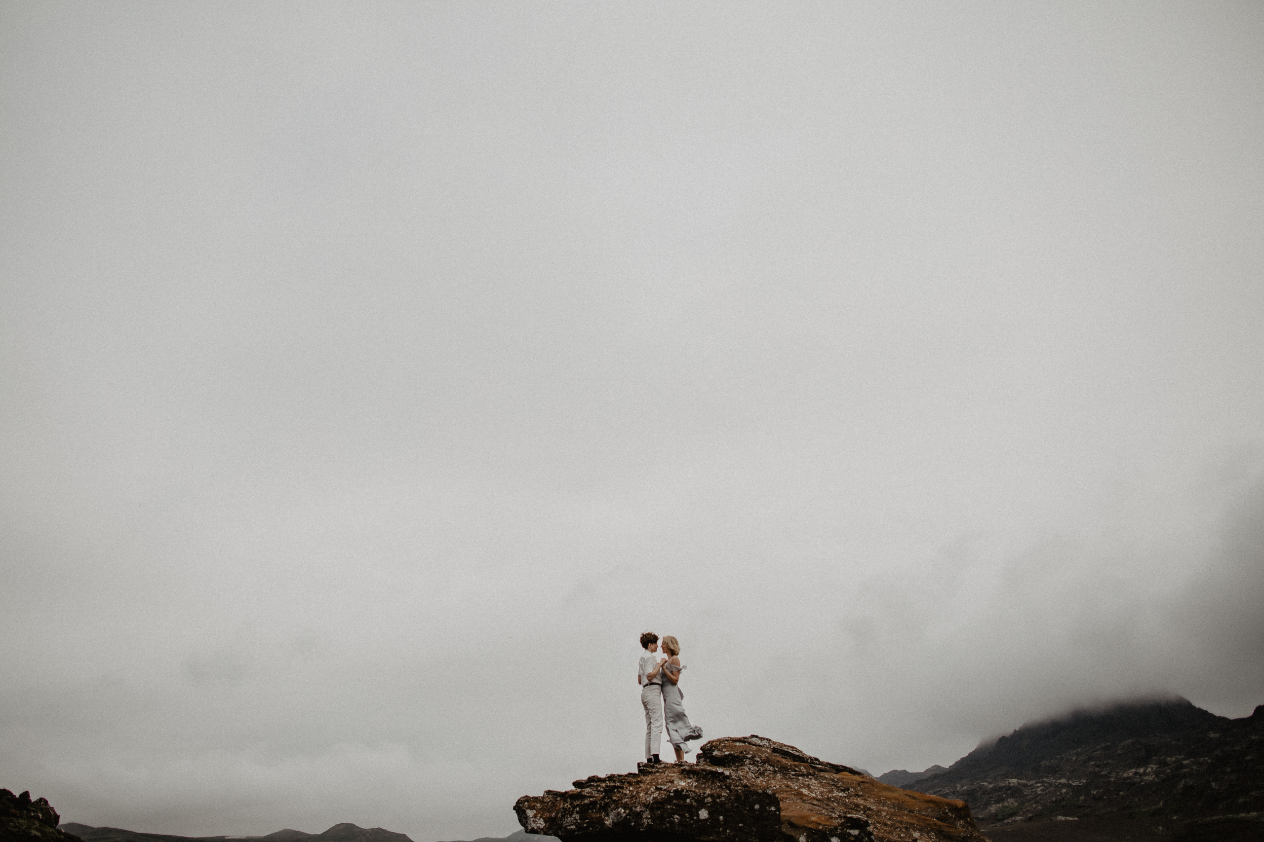 LGBT Elopement in Iceland. Iceland elopement photographer & videographer