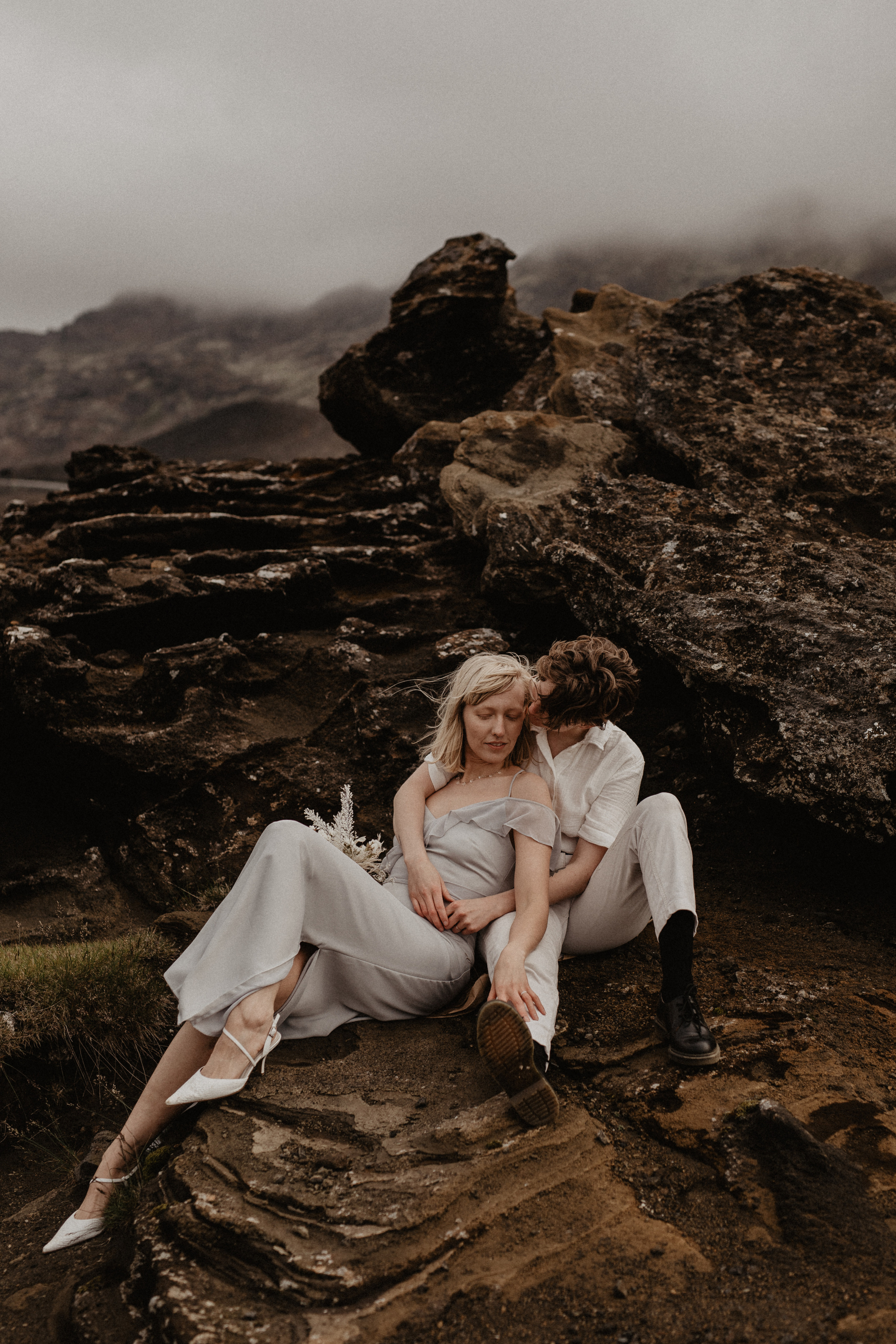 LGBT Elopement in Iceland. Iceland elopement photographer & videographer
