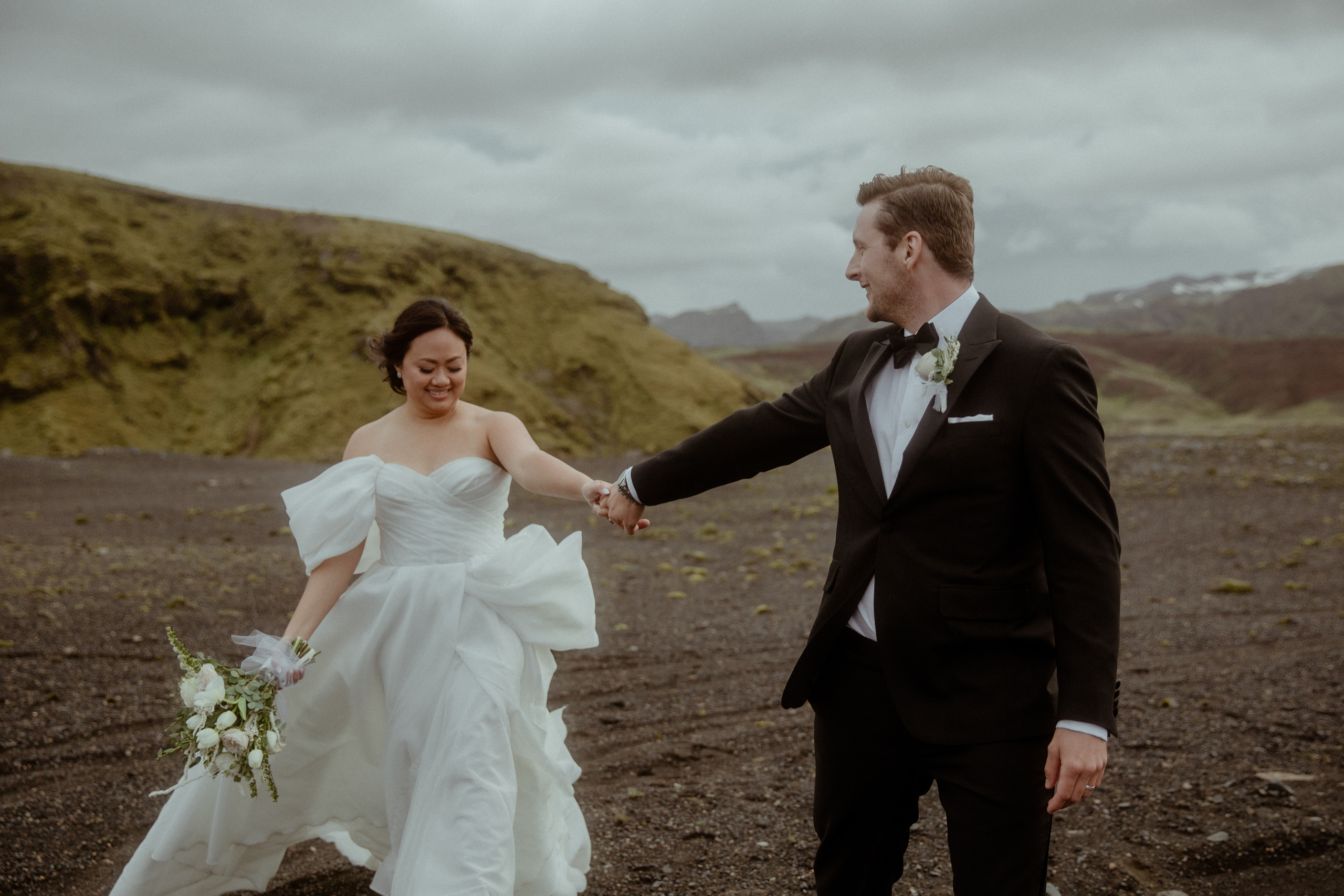 Charming South Iceland Elopement. Iceland elopement photographer & videographer