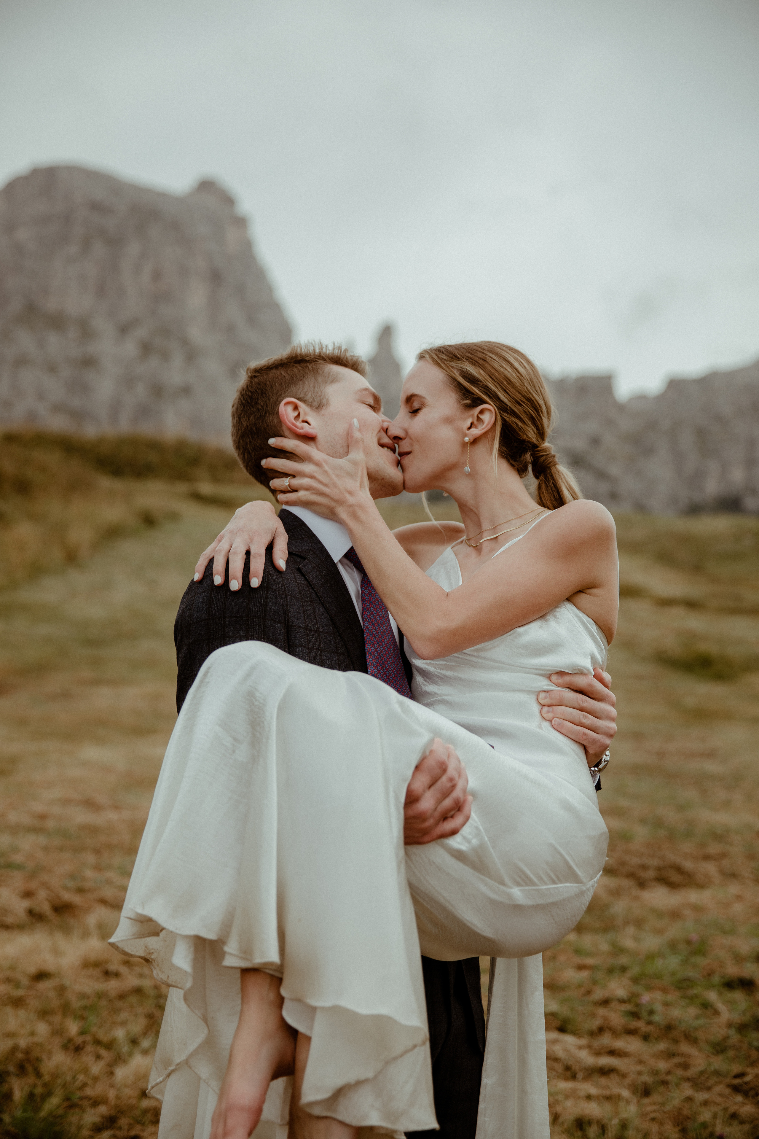 Intimate Wedding in the Dolomites. Iceland elopement photographer & videographer