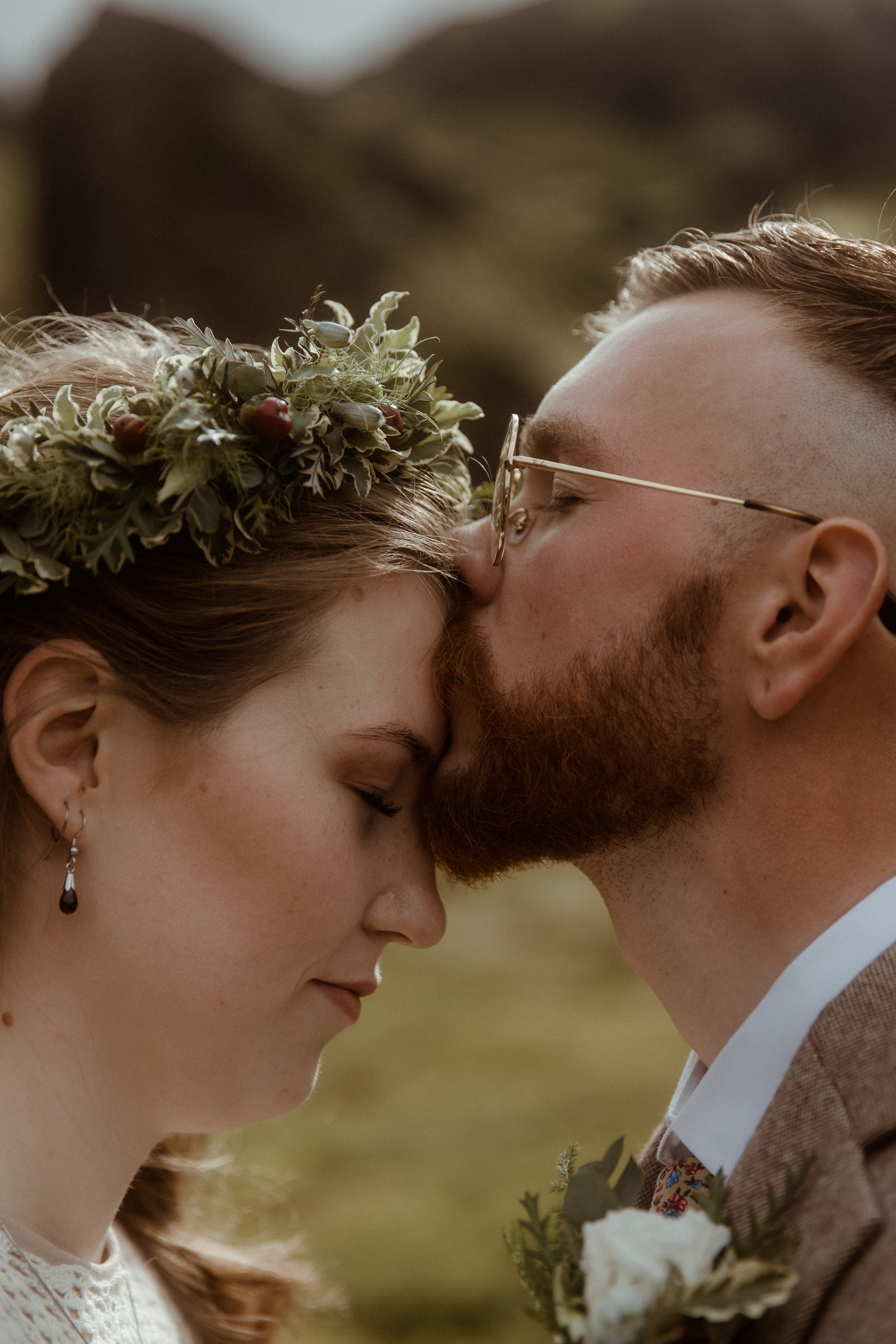 Iceland Secret Waterfall Elopement. Iceland elopement photographer & videographer