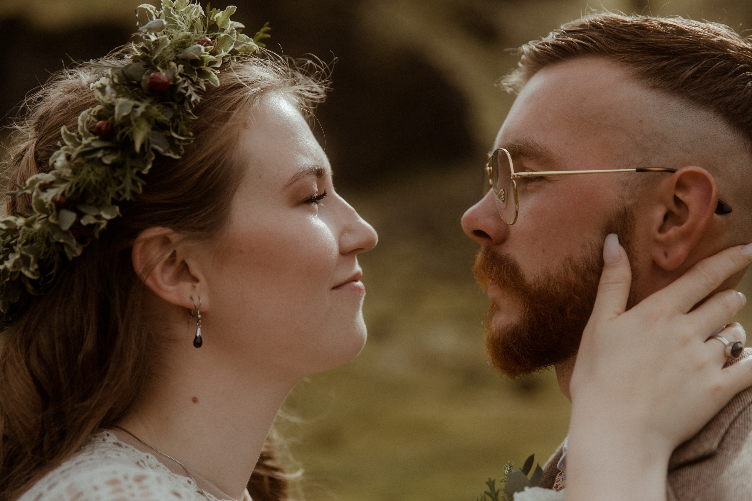 Iceland Secret Waterfall Elopement. Iceland elopement photographer & videographer