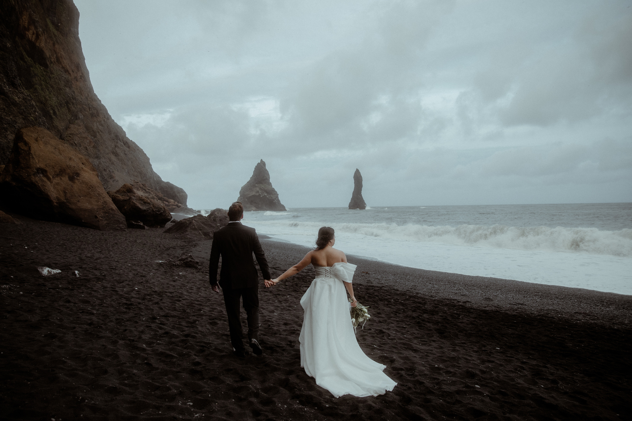 Charming South Iceland Elopement. Iceland elopement photographer & videographer