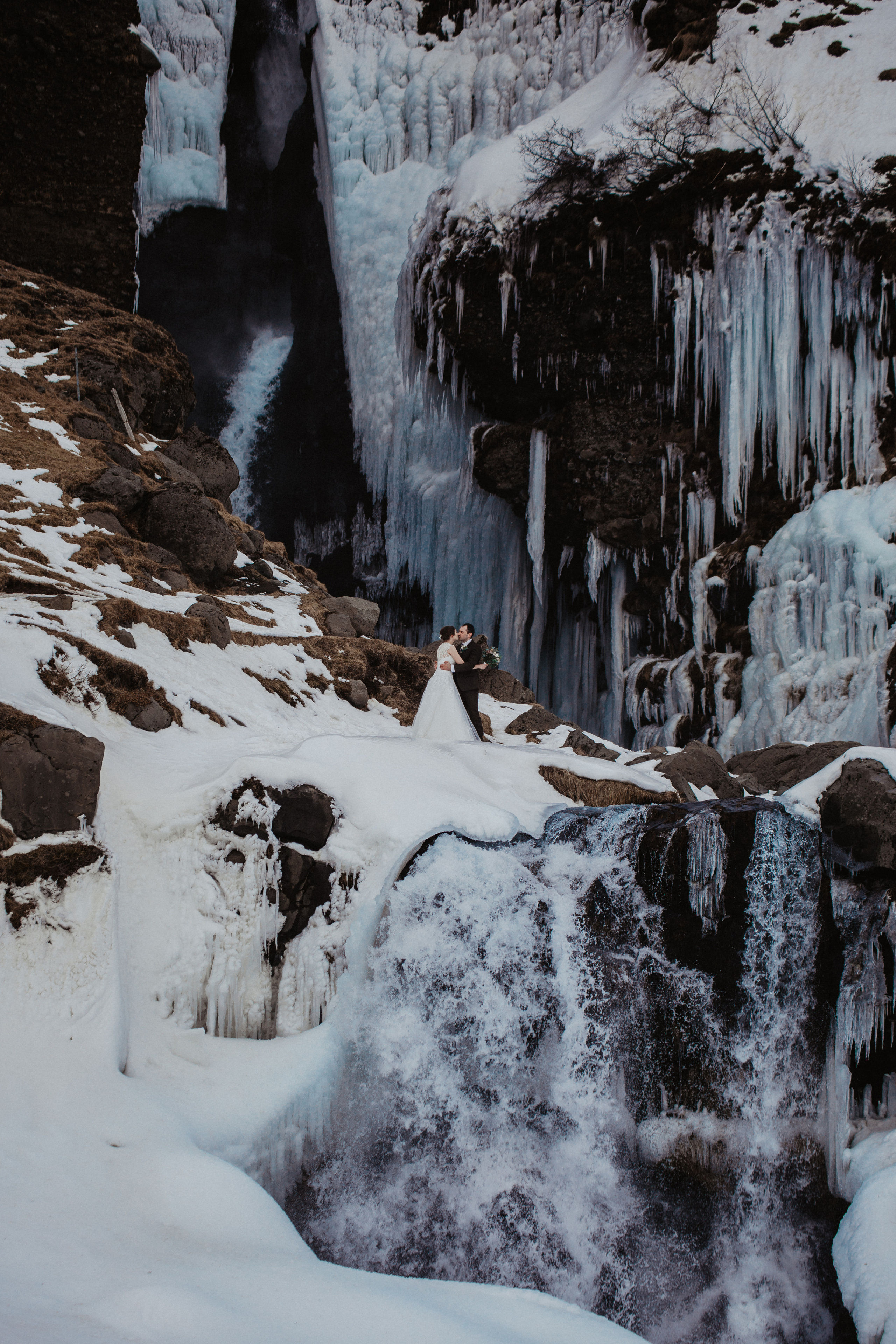 Winter Wedding in Iceland. Iceland elopement photographer & videographer