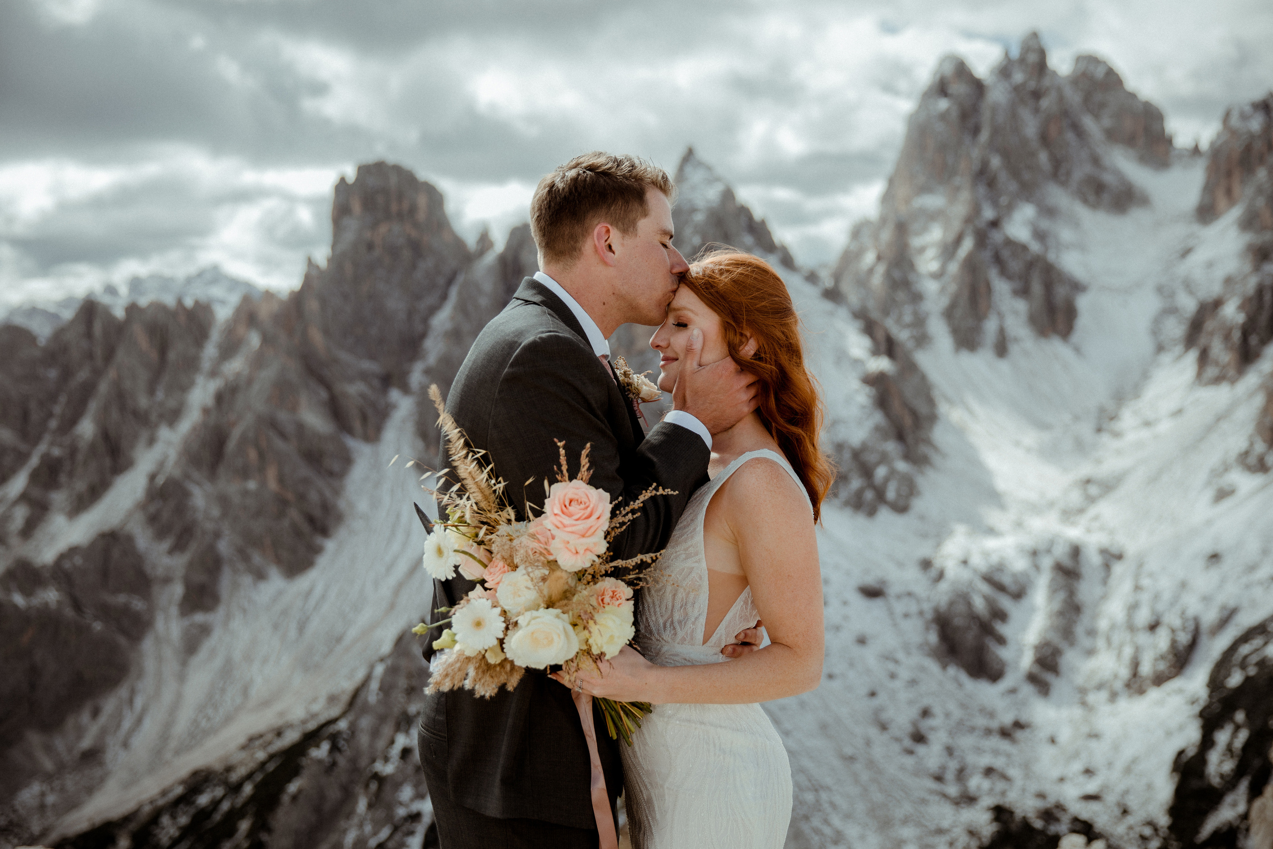 Italian Elopement in the Dolomites. Iceland elopement photographer & videographer
