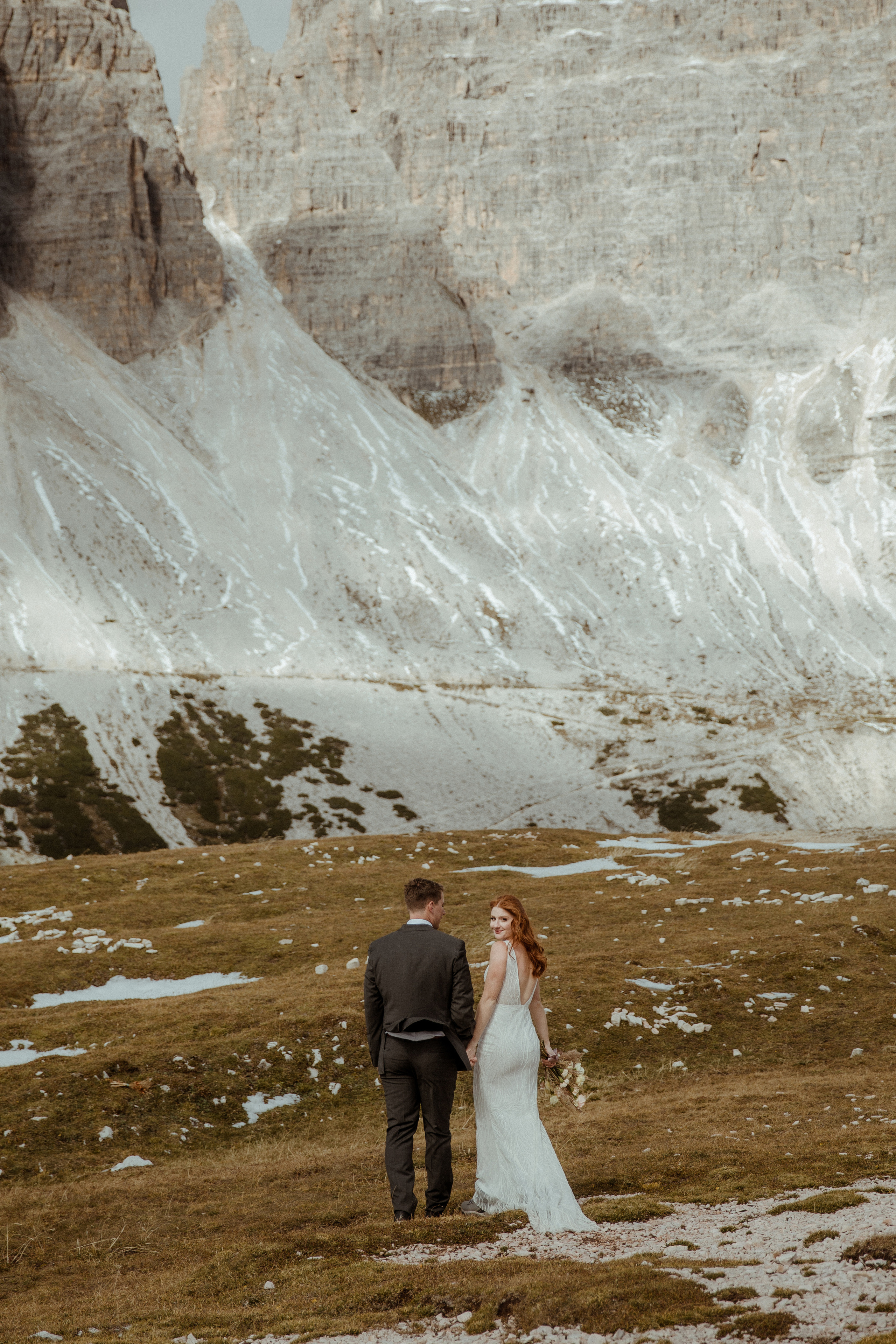 Italian Elopement in the Dolomites. Iceland elopement photographer & videographer