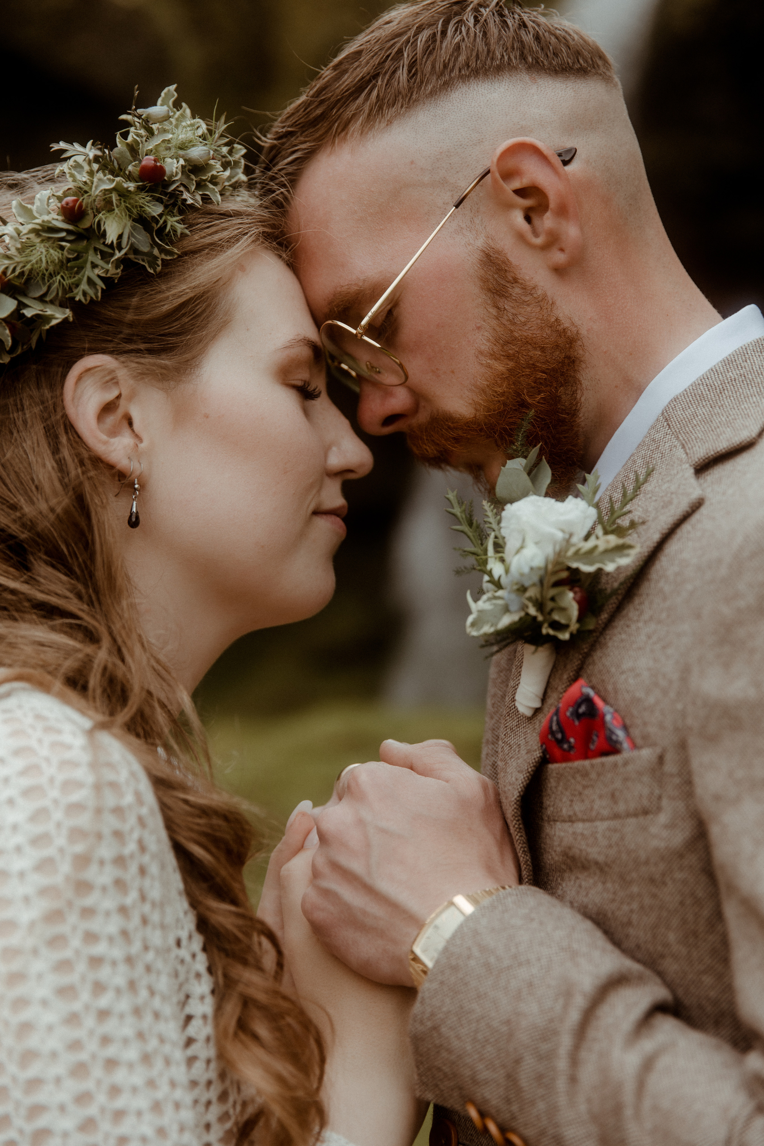 Iceland Secret Waterfall Elopement. Iceland elopement photographer & videographer