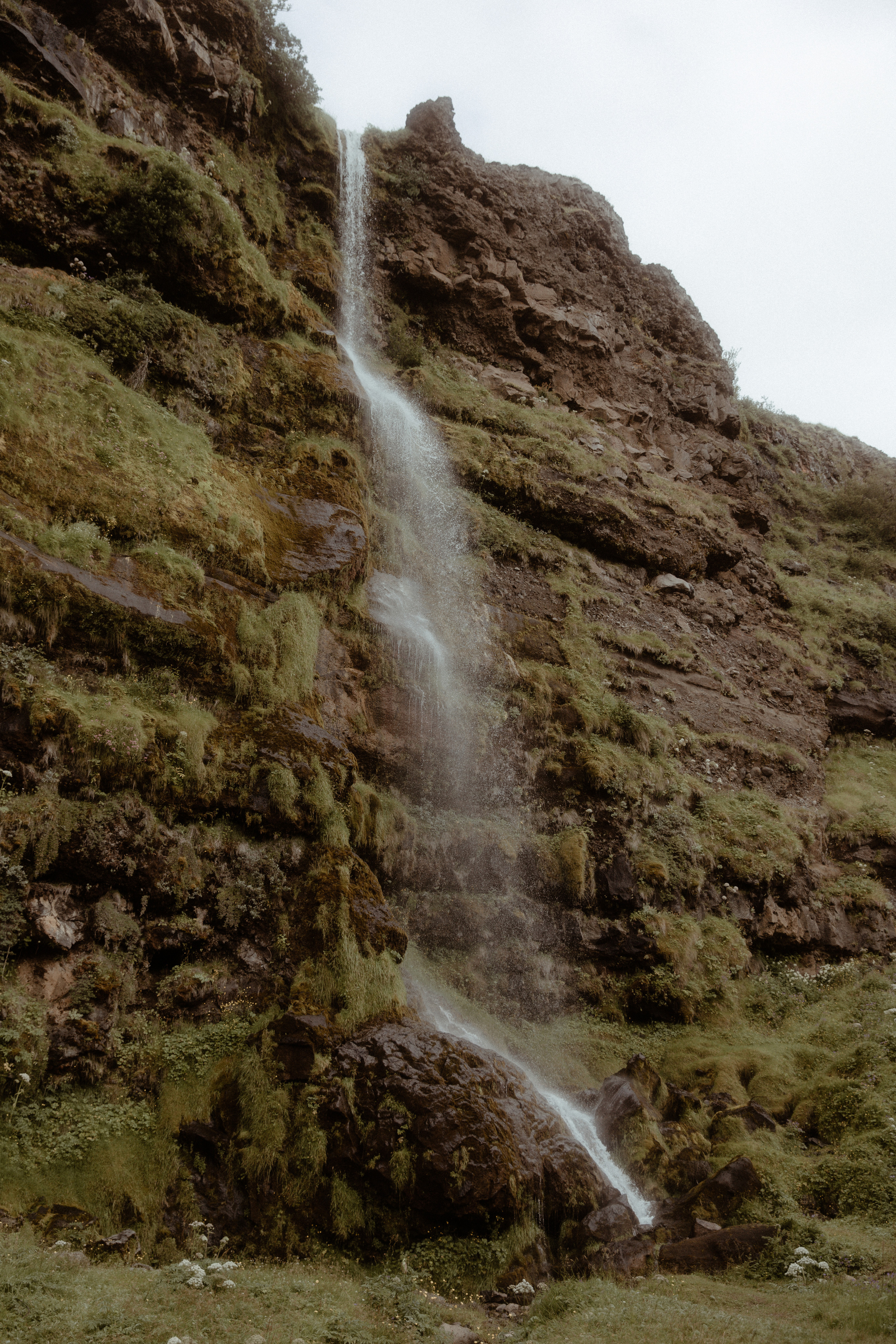 Iceland Secret Waterfall Elopement. Iceland elopement photographer & videographer