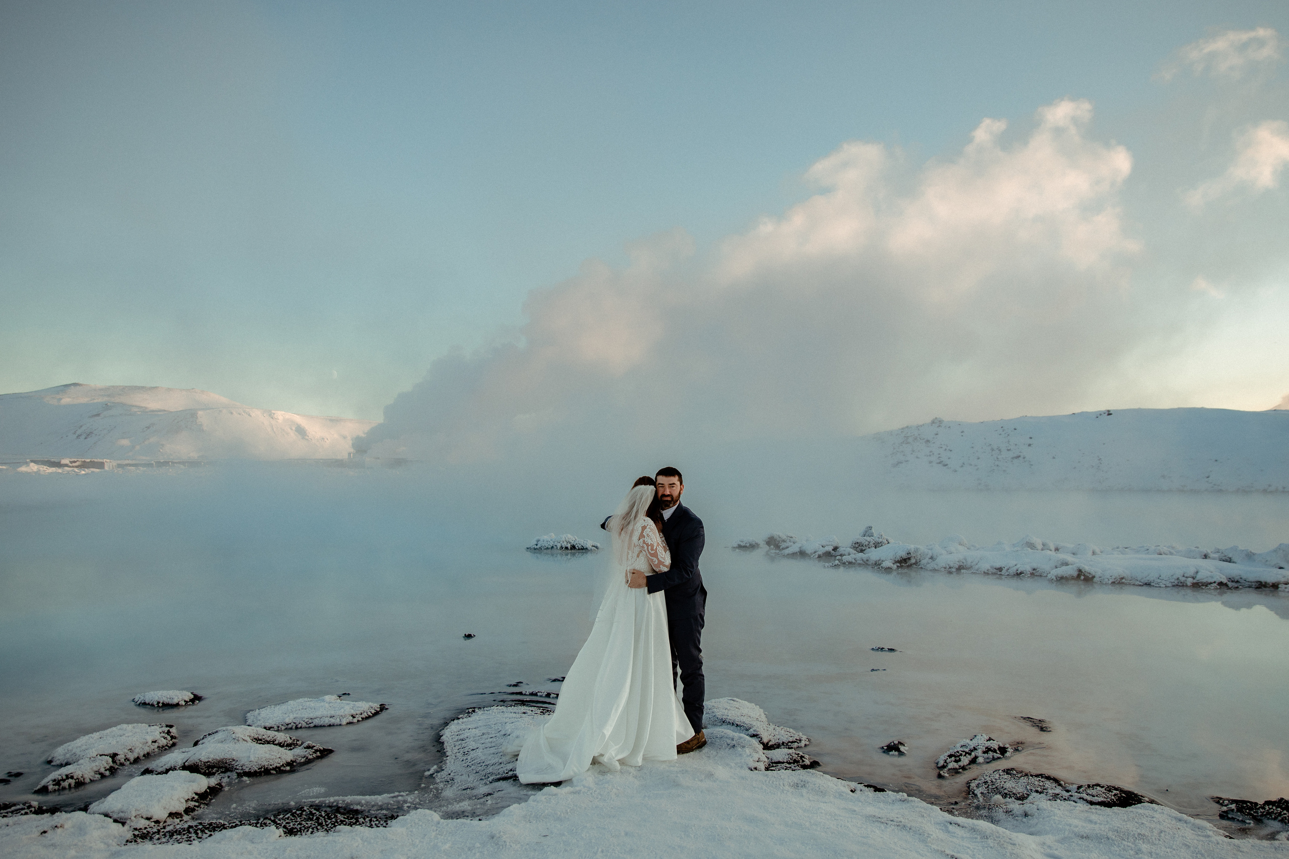 Golden Hour Elopement in Iceland. Iceland elopement photographer & videographer