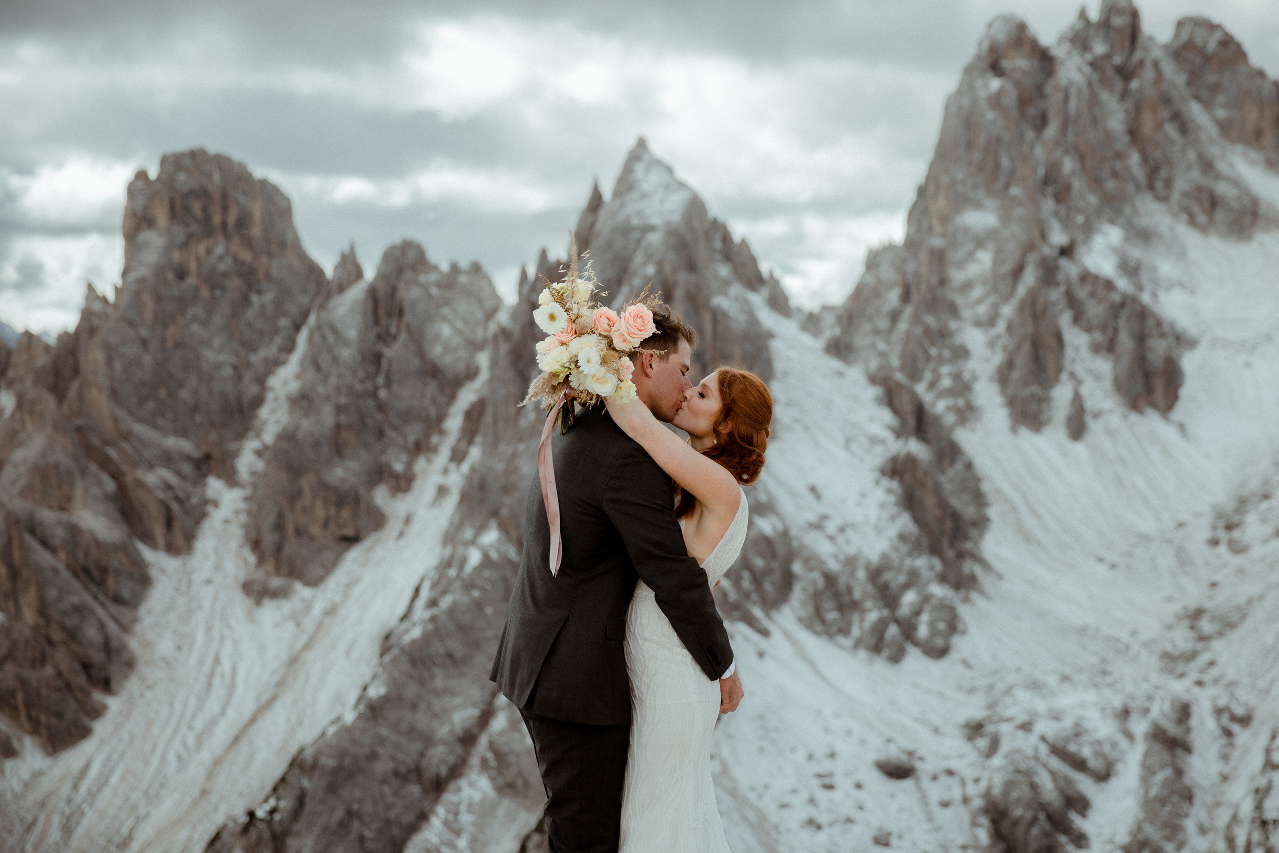 Italian Elopement in the Dolomites. Iceland elopement photographer & videographer