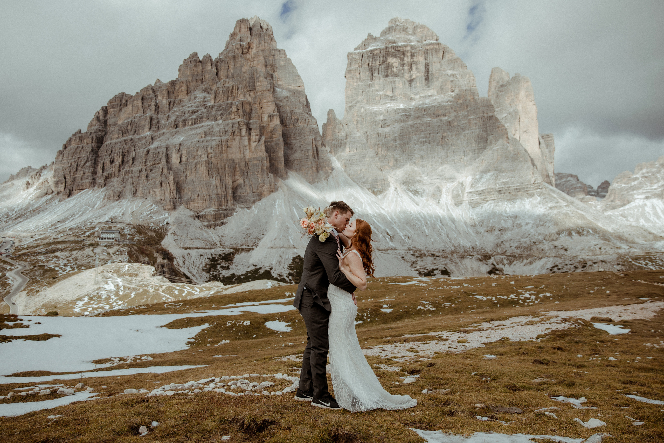 Italian Elopement in the Dolomites. Iceland elopement photographer & videographer