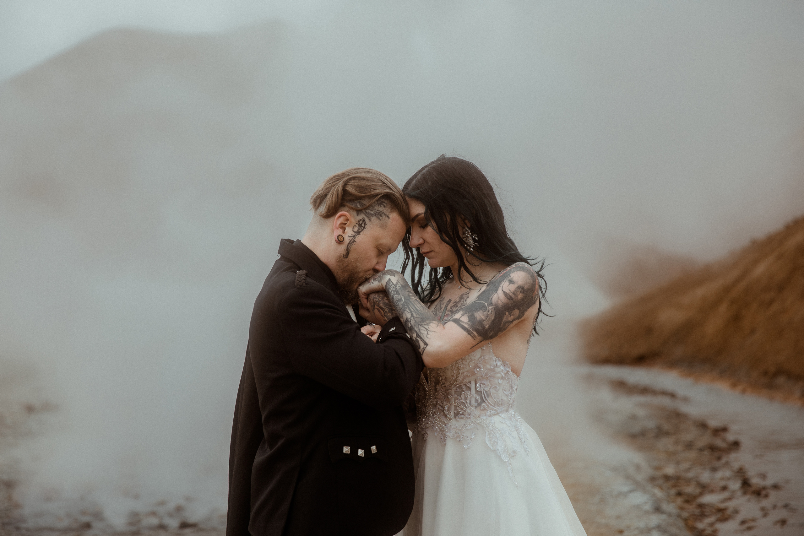 Wedding in Iceland’s Highlands. Iceland elopement photographer & videographer