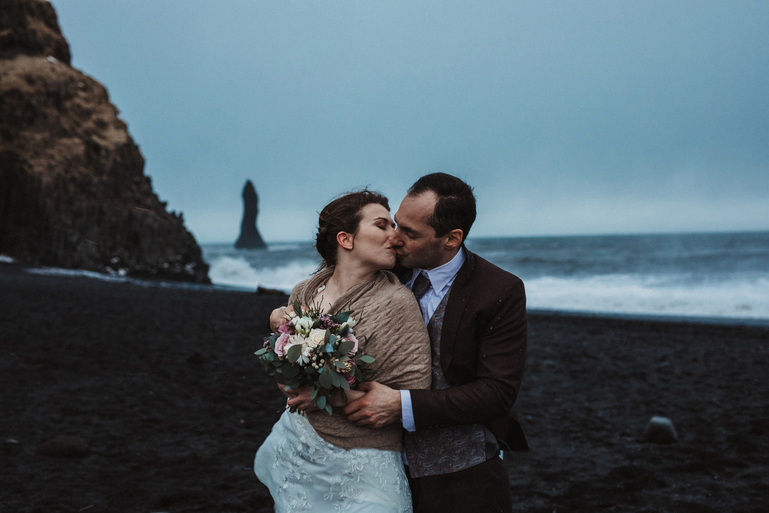 Winter Wedding in Iceland. Iceland elopement photographer & videographer