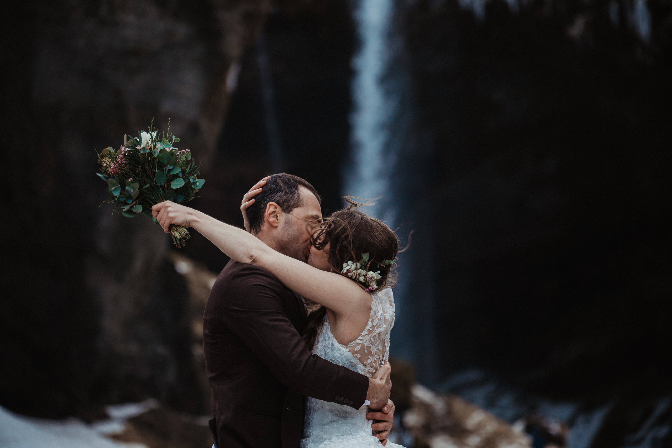 Winter Wedding in Iceland. Iceland elopement photographer & videographer