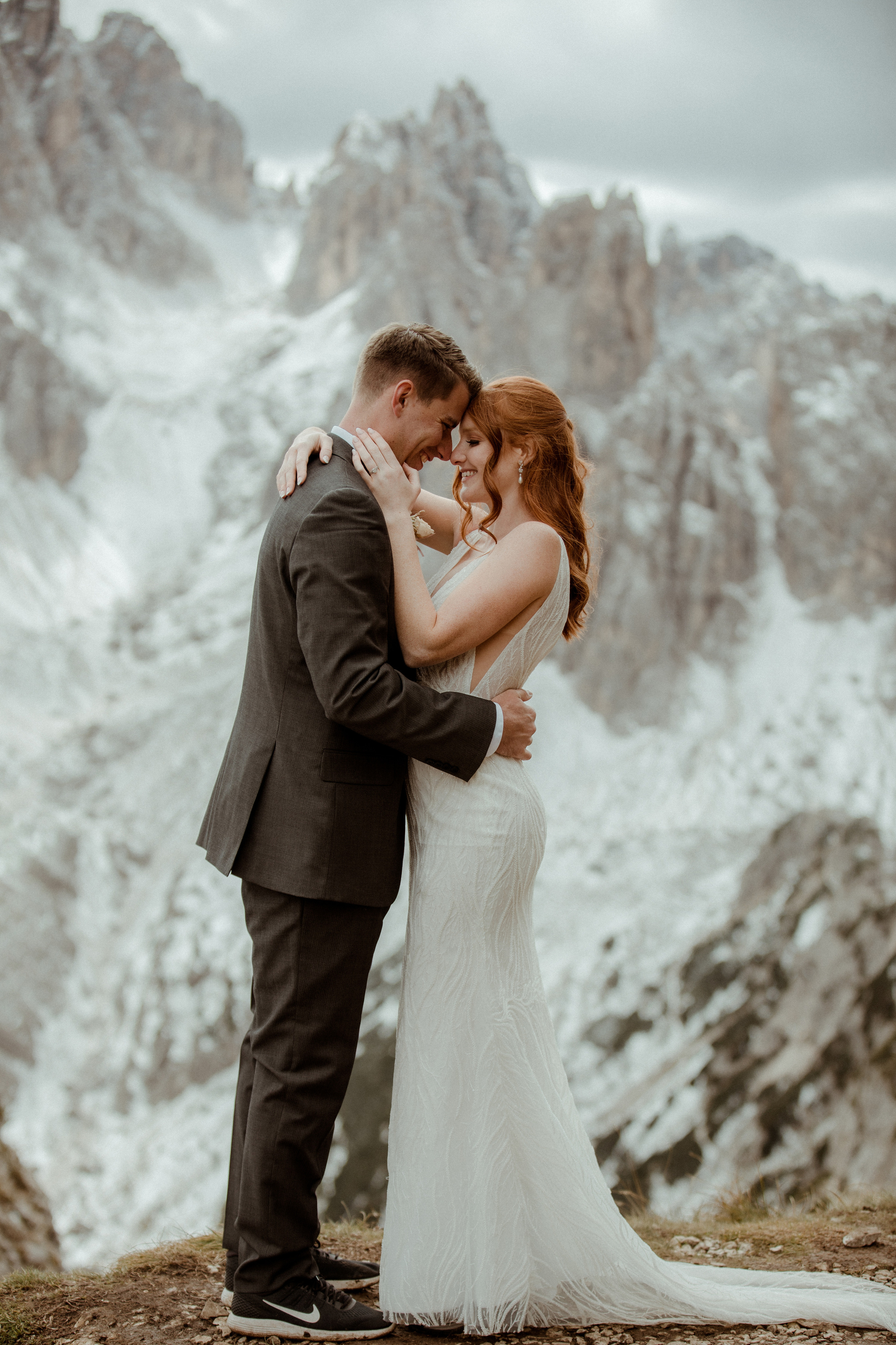 Italian Elopement in the Dolomites. Iceland elopement photographer & videographer