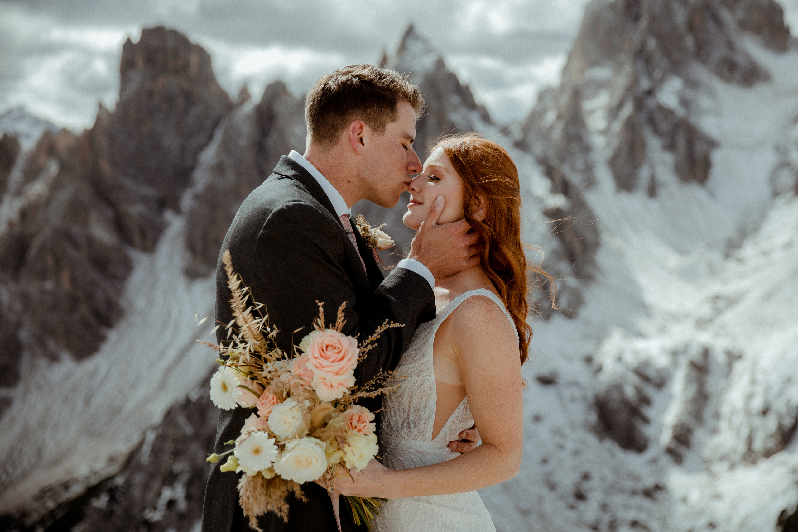 Italian Elopement in the Dolomites. Iceland elopement photographer & videographer