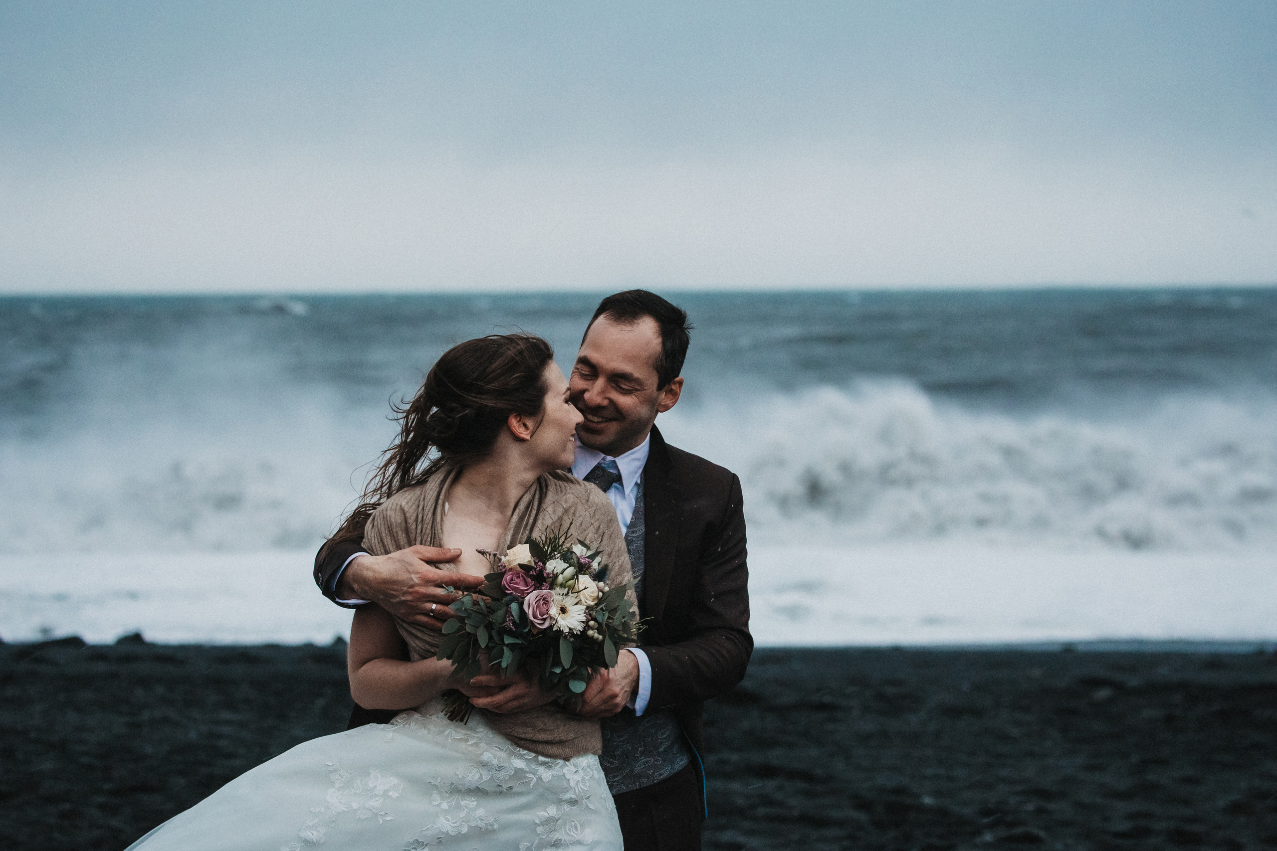 Winter Wedding in Iceland. Iceland elopement photographer & videographer
