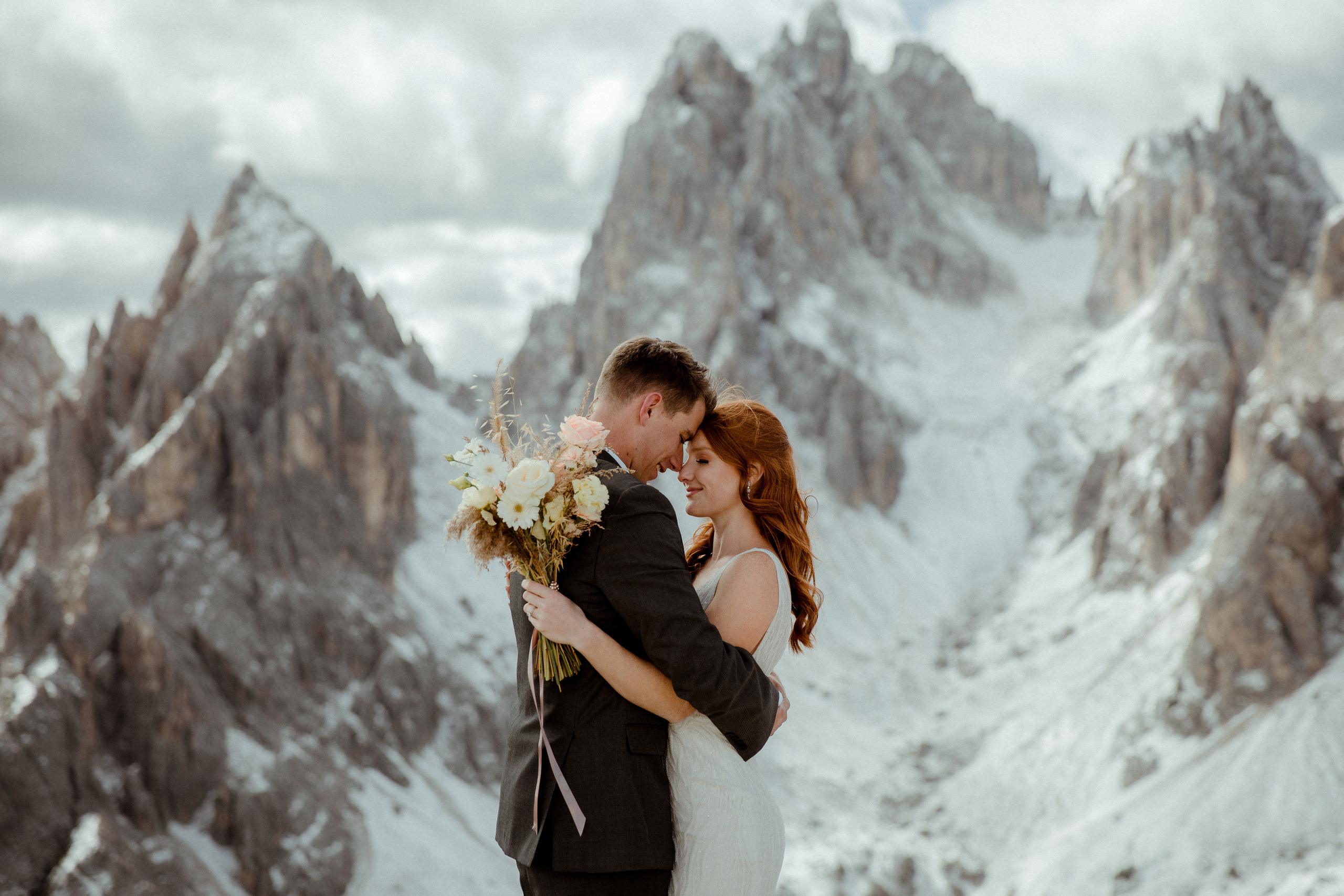 Italian Elopement in the Dolomites. Iceland elopement photographer & videographer
