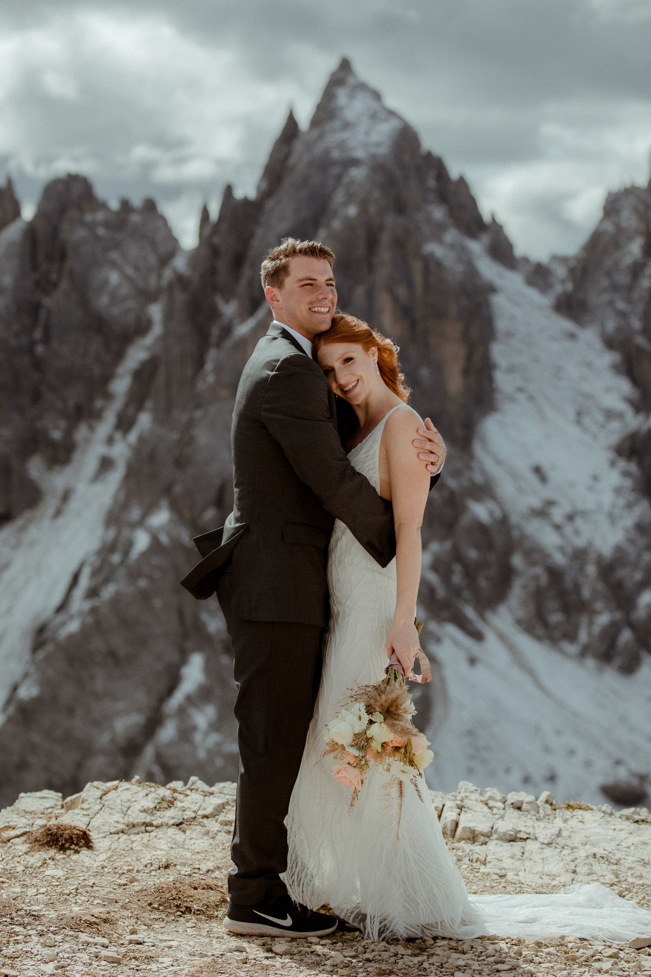 Italian Elopement in the Dolomites. Iceland elopement photographer & videographer