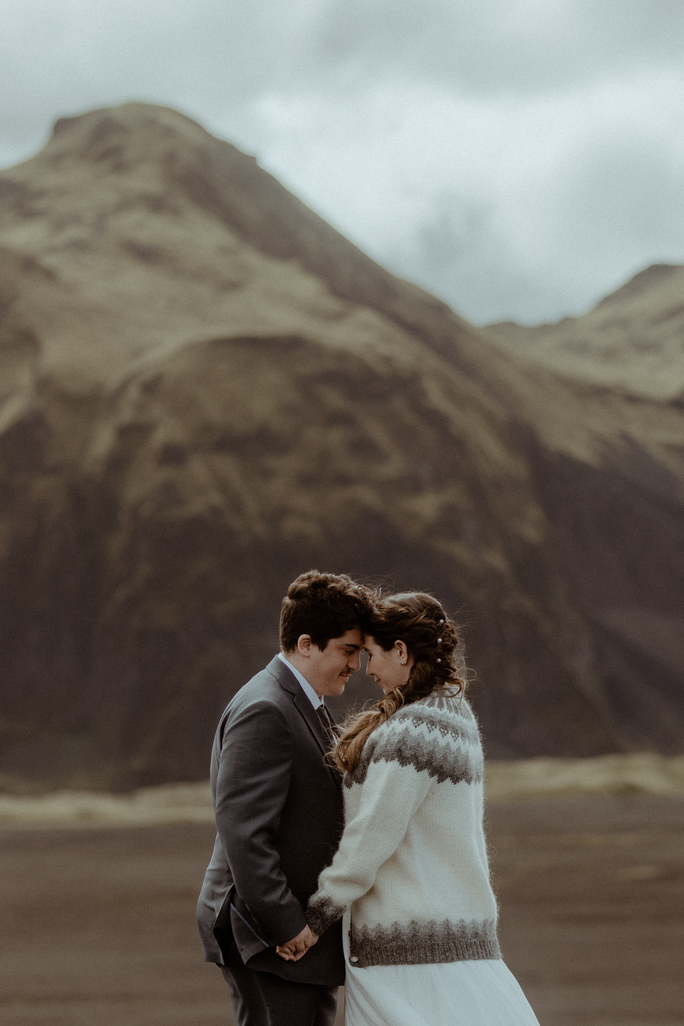 Private Black Sand Beach Elopement. Iceland elopement photographer & videographer