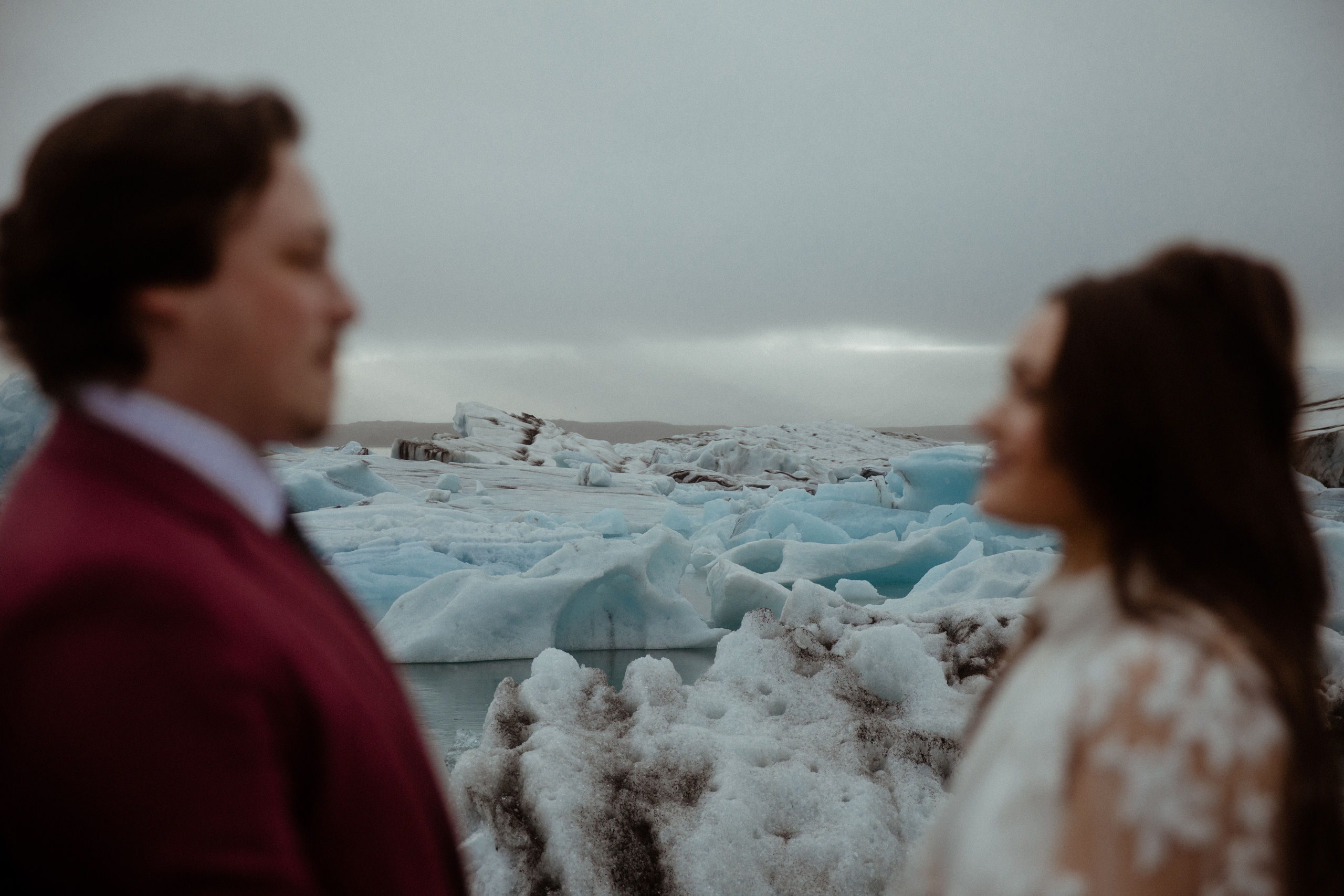 Secret hiking Elopement in Iceland. Iceland elopement photographer & videographer