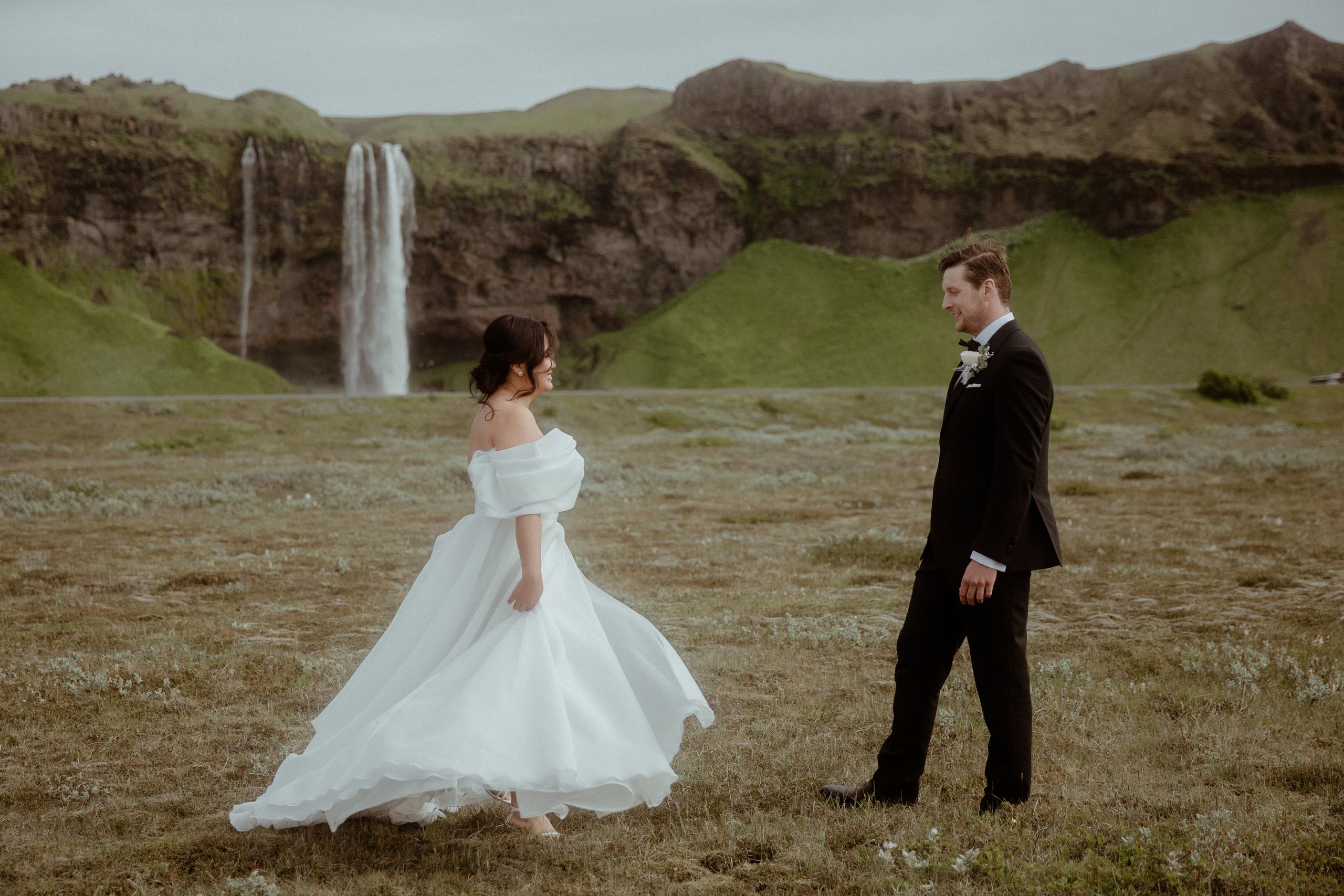Charming South Iceland Elopement. Iceland elopement photographer & videographer