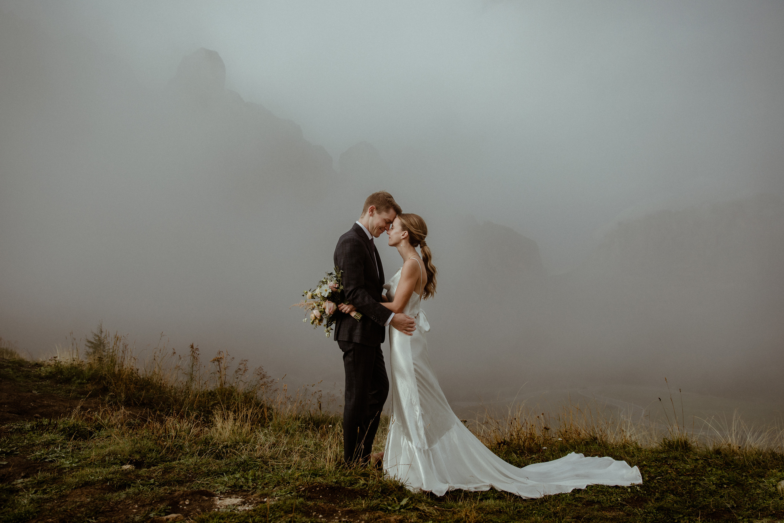 Intimate Wedding in the Dolomites. Iceland elopement photographer & videographer