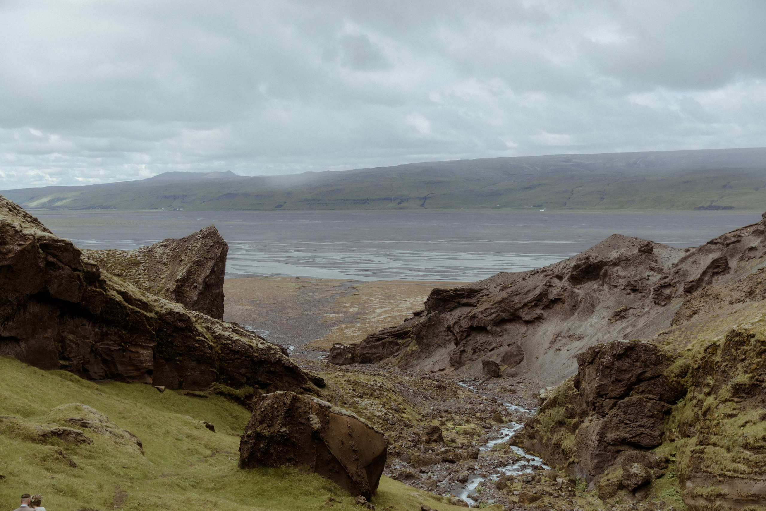 Iceland Secret Waterfall Elopement. Iceland elopement photographer & videographer