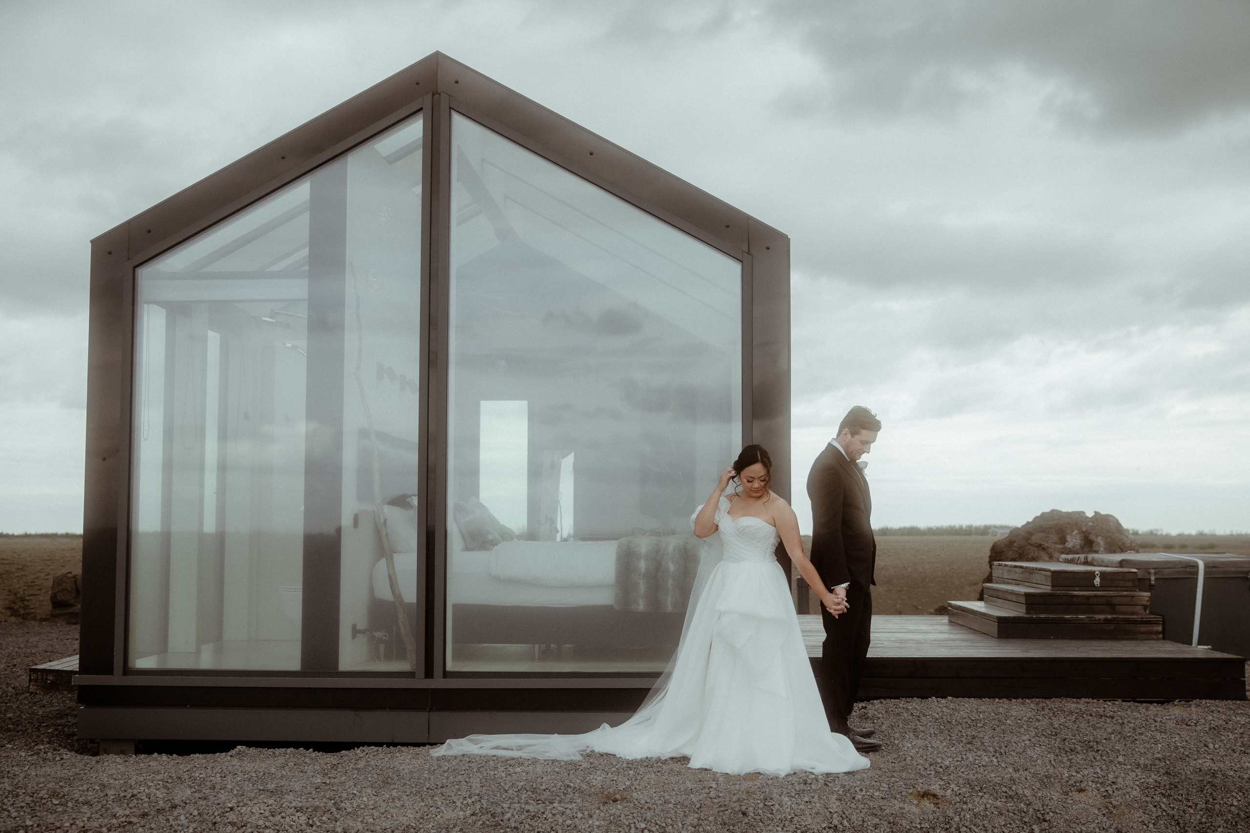Charming South Iceland Elopement. Iceland elopement photographer & videographer