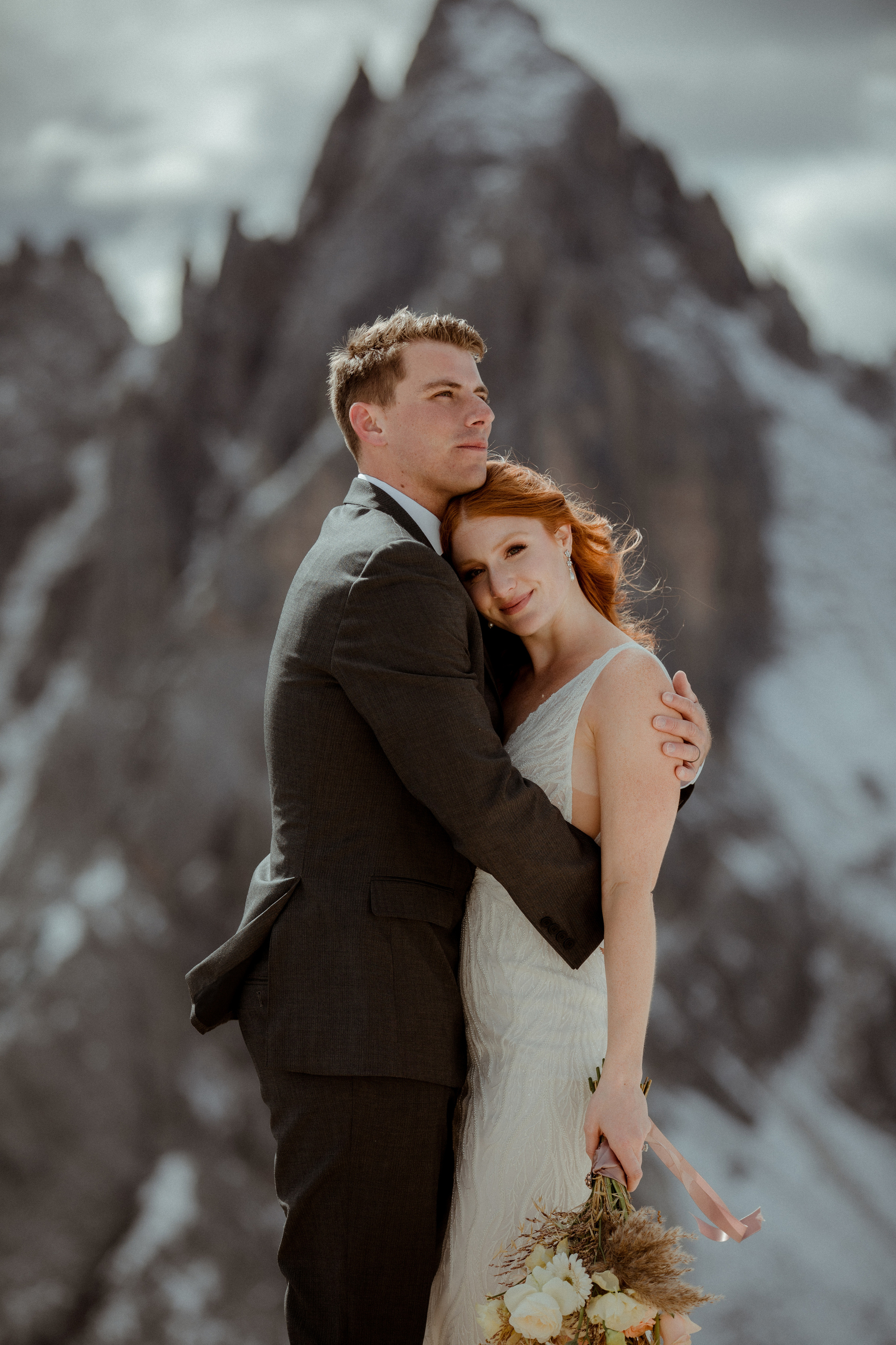 Italian Elopement in the Dolomites. Iceland elopement photographer & videographer