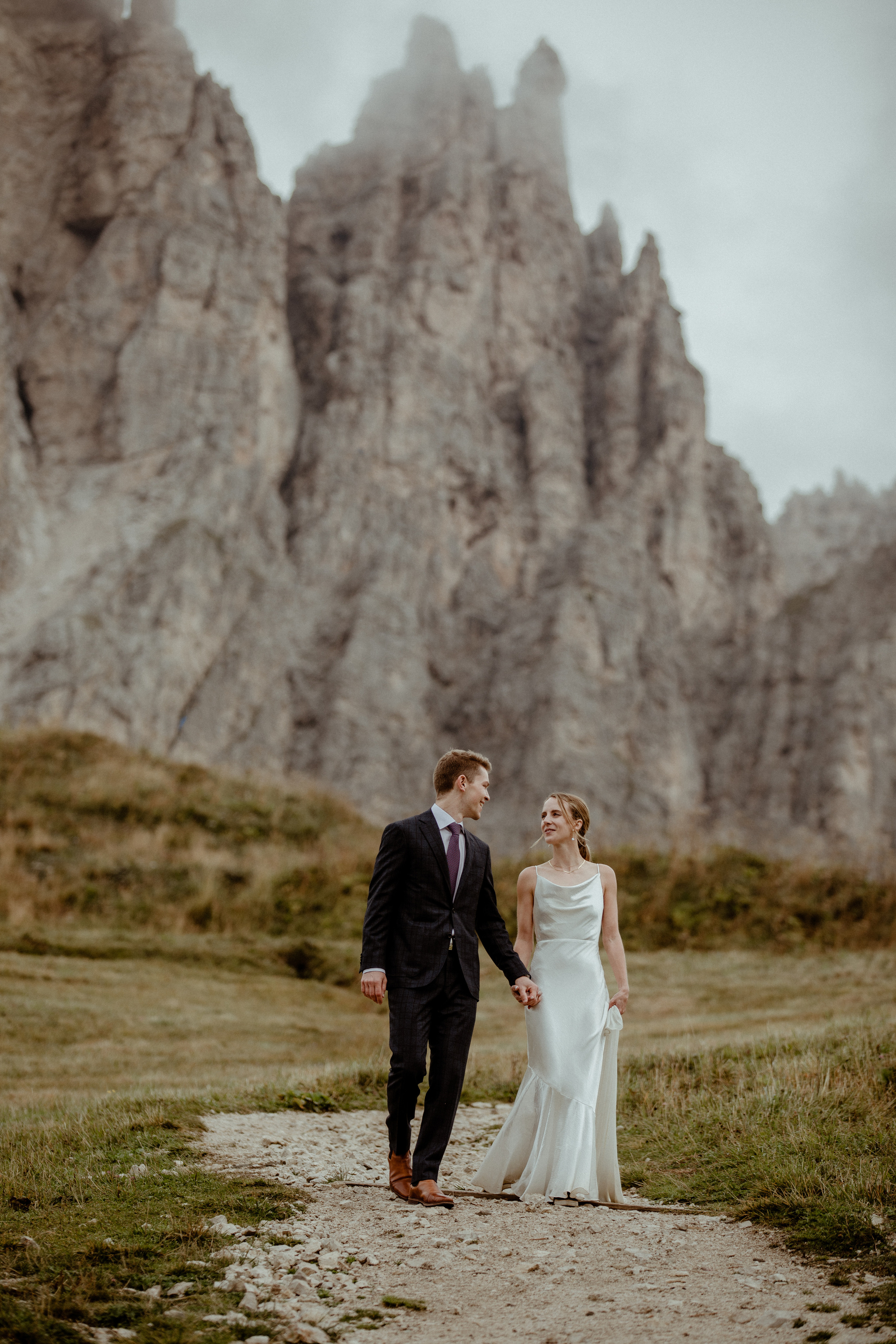 Intimate Wedding in the Dolomites. Iceland elopement photographer & videographer