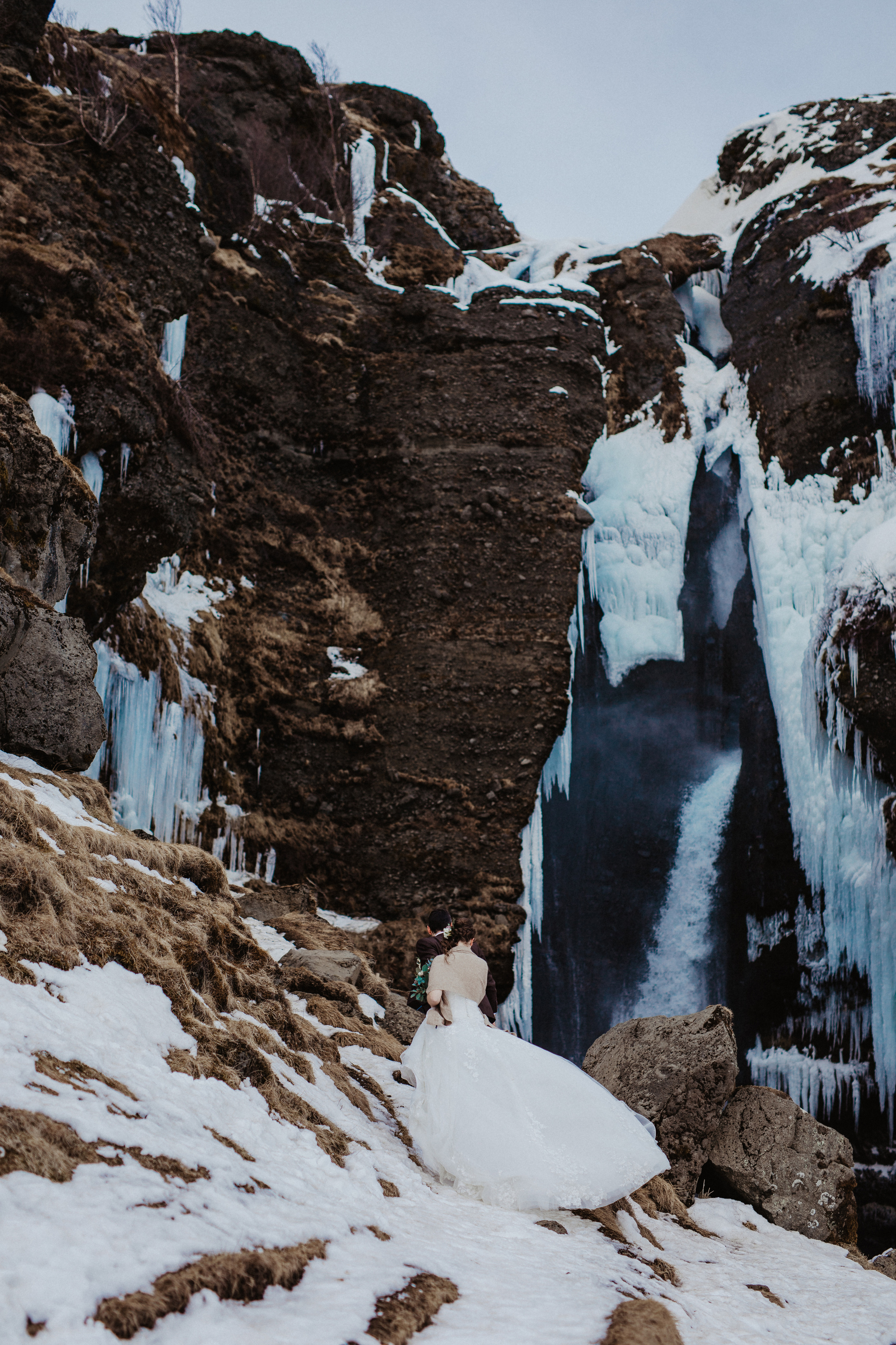 Winter Wedding in Iceland. Iceland elopement photographer & videographer