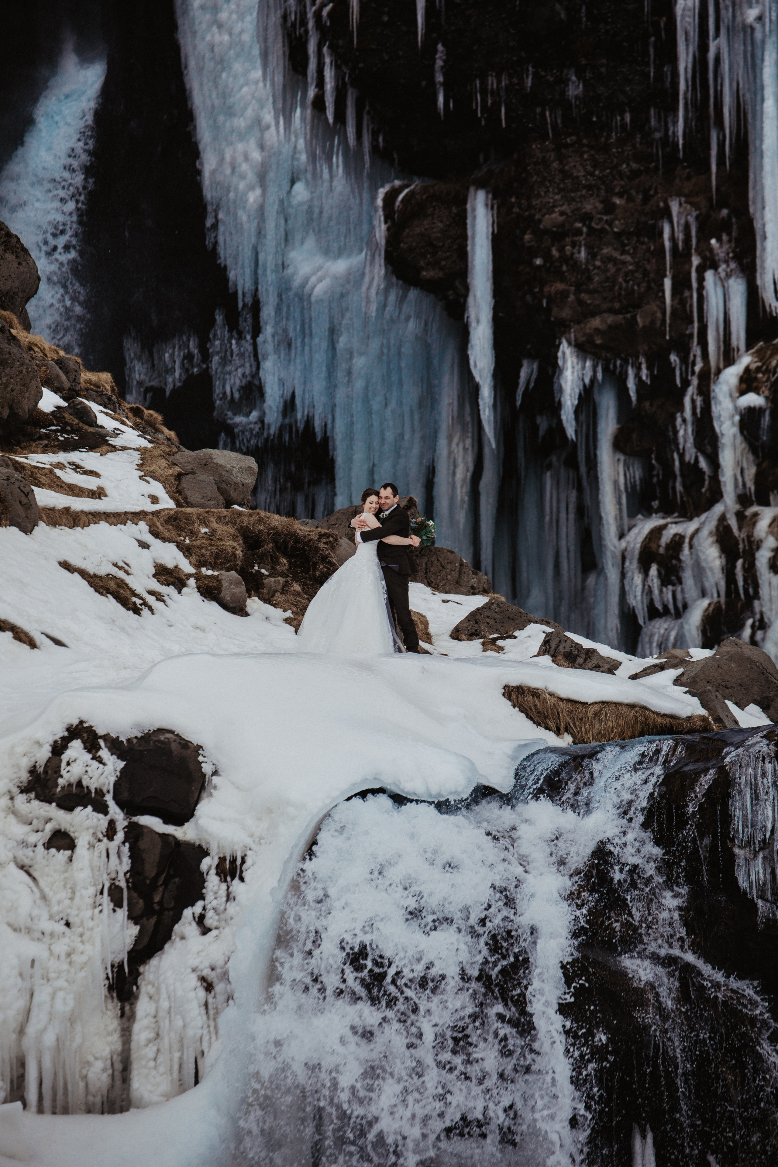 Winter Wedding in Iceland. Iceland elopement photographer & videographer