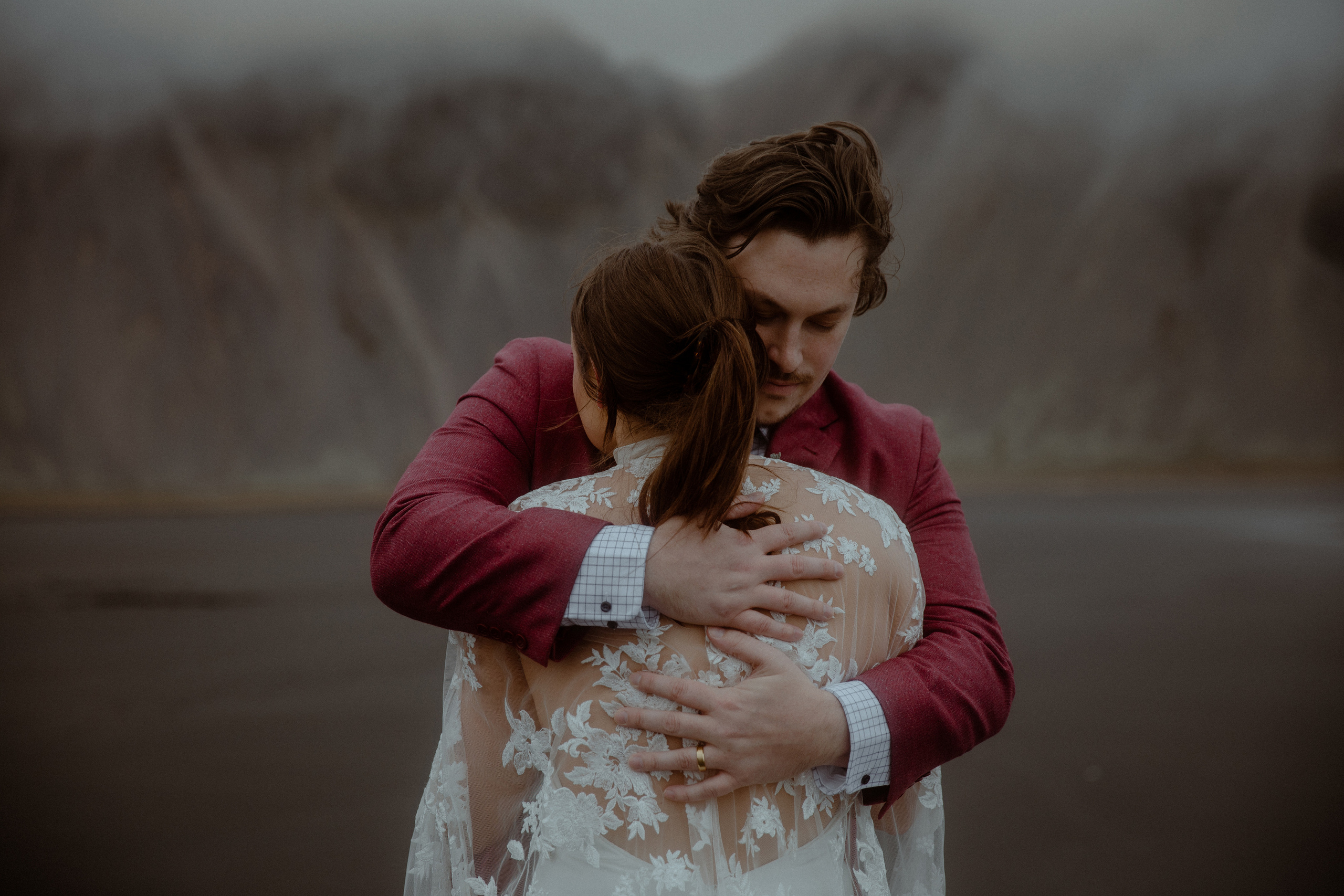 Secret hiking Elopement in Iceland. Iceland elopement photographer & videographer