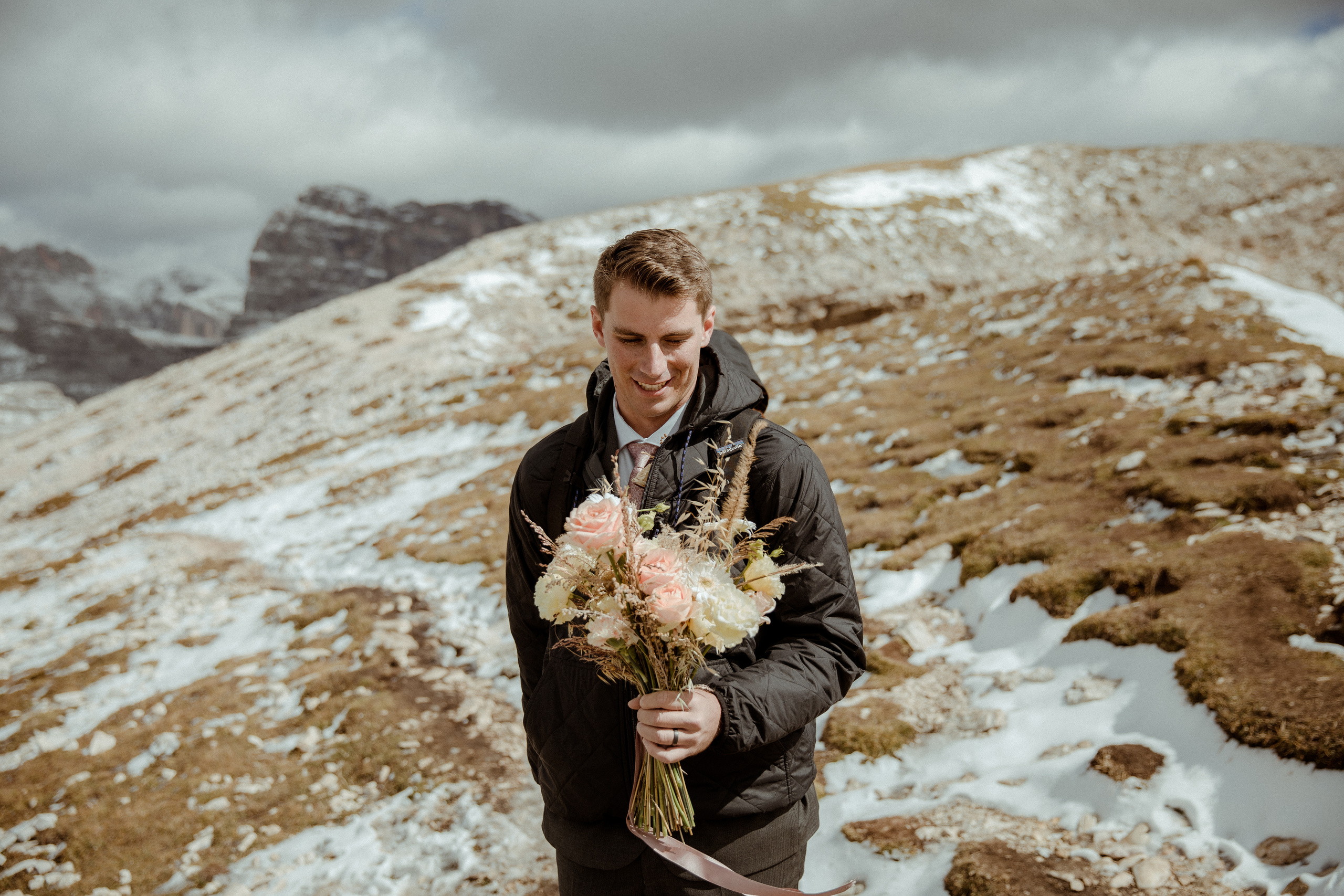 Italian Elopement in the Dolomites. Iceland elopement photographer & videographer