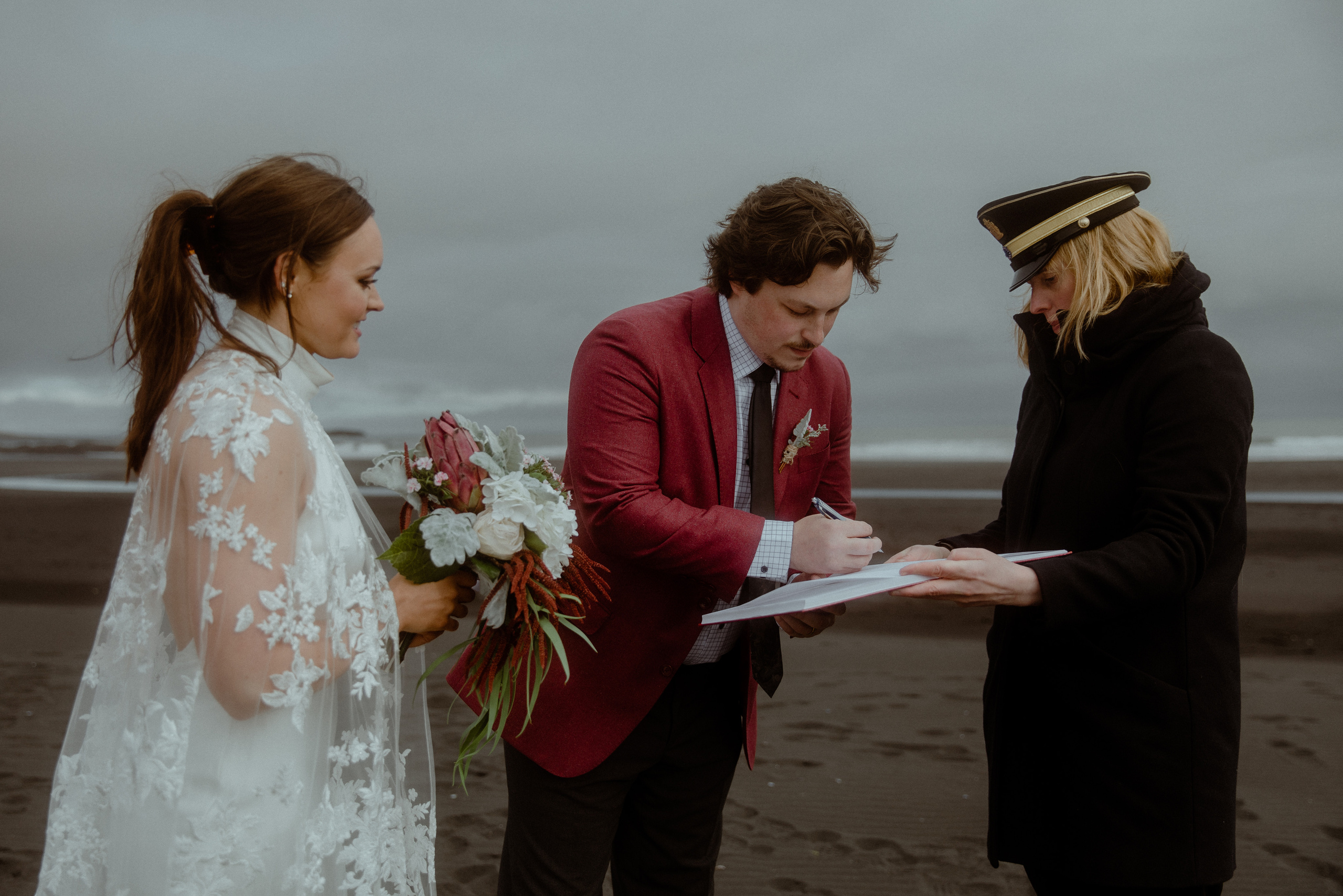 Secret hiking Elopement in Iceland. Iceland elopement photographer & videographer