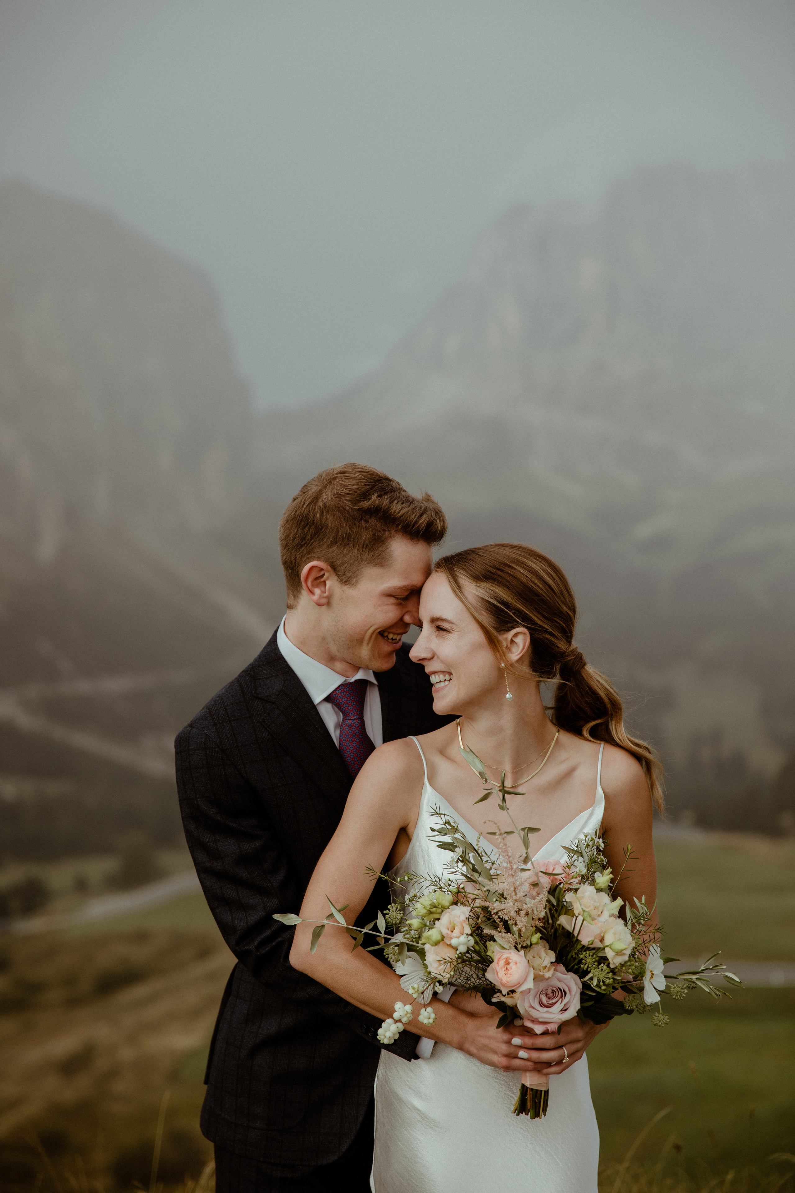 Intimate Wedding in the Dolomites. Iceland elopement photographer & videographer