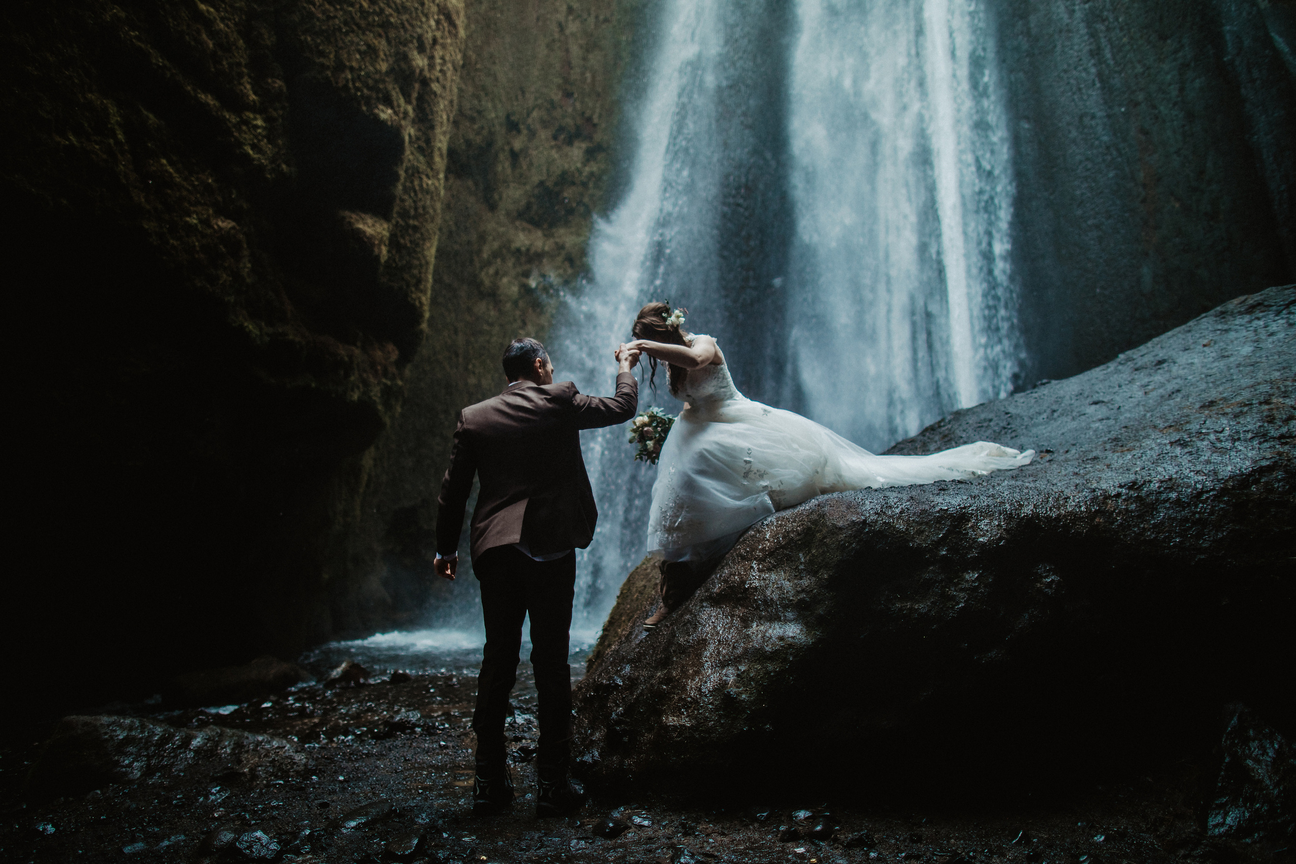 Winter Wedding in Iceland. Iceland elopement photographer & videographer