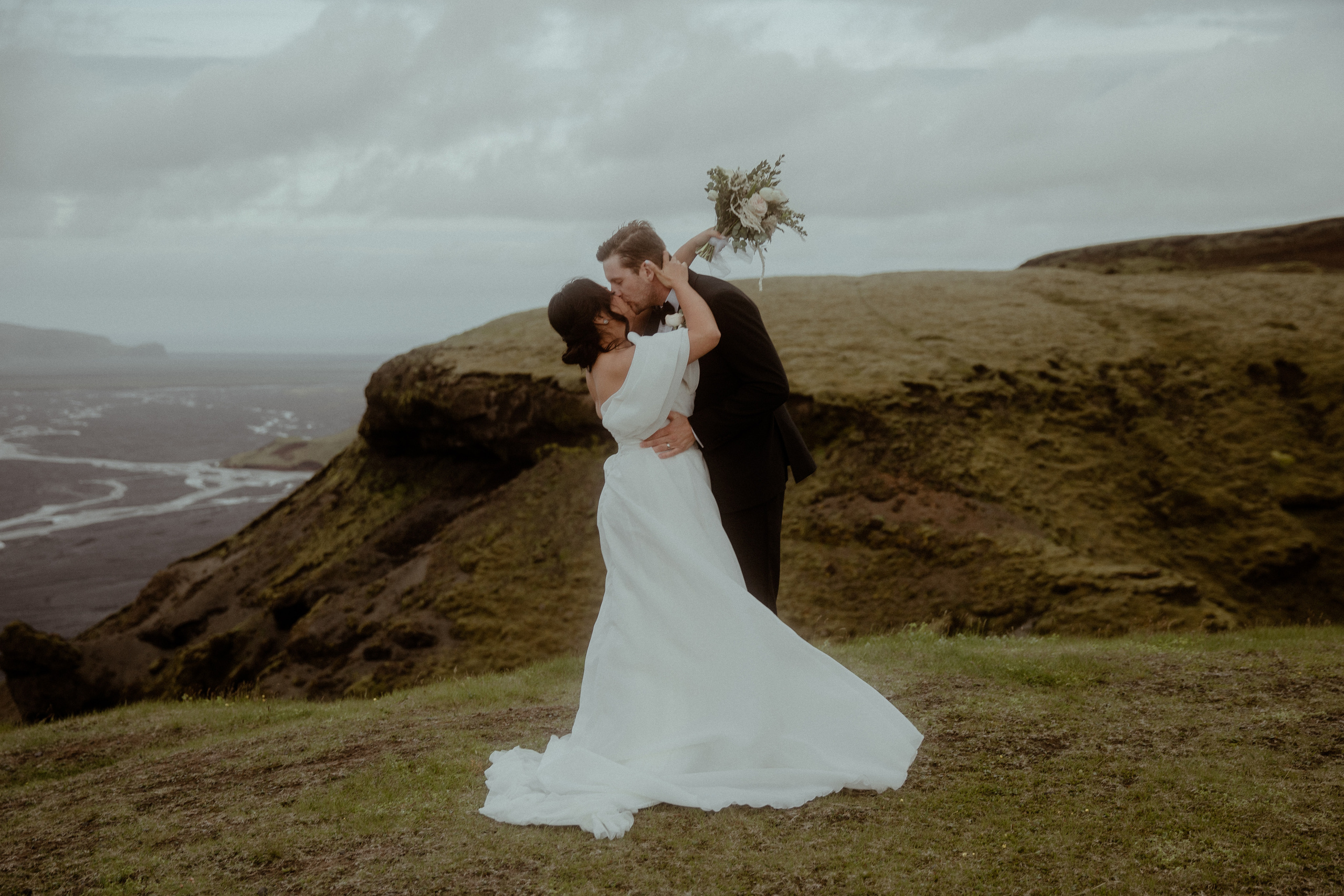 Charming South Iceland Elopement. Iceland elopement photographer & videographer