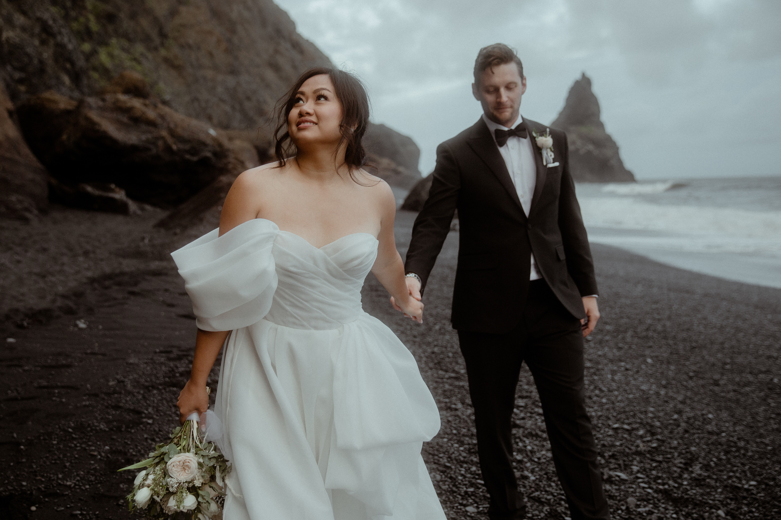 Charming South Iceland Elopement. Iceland elopement photographer & videographer