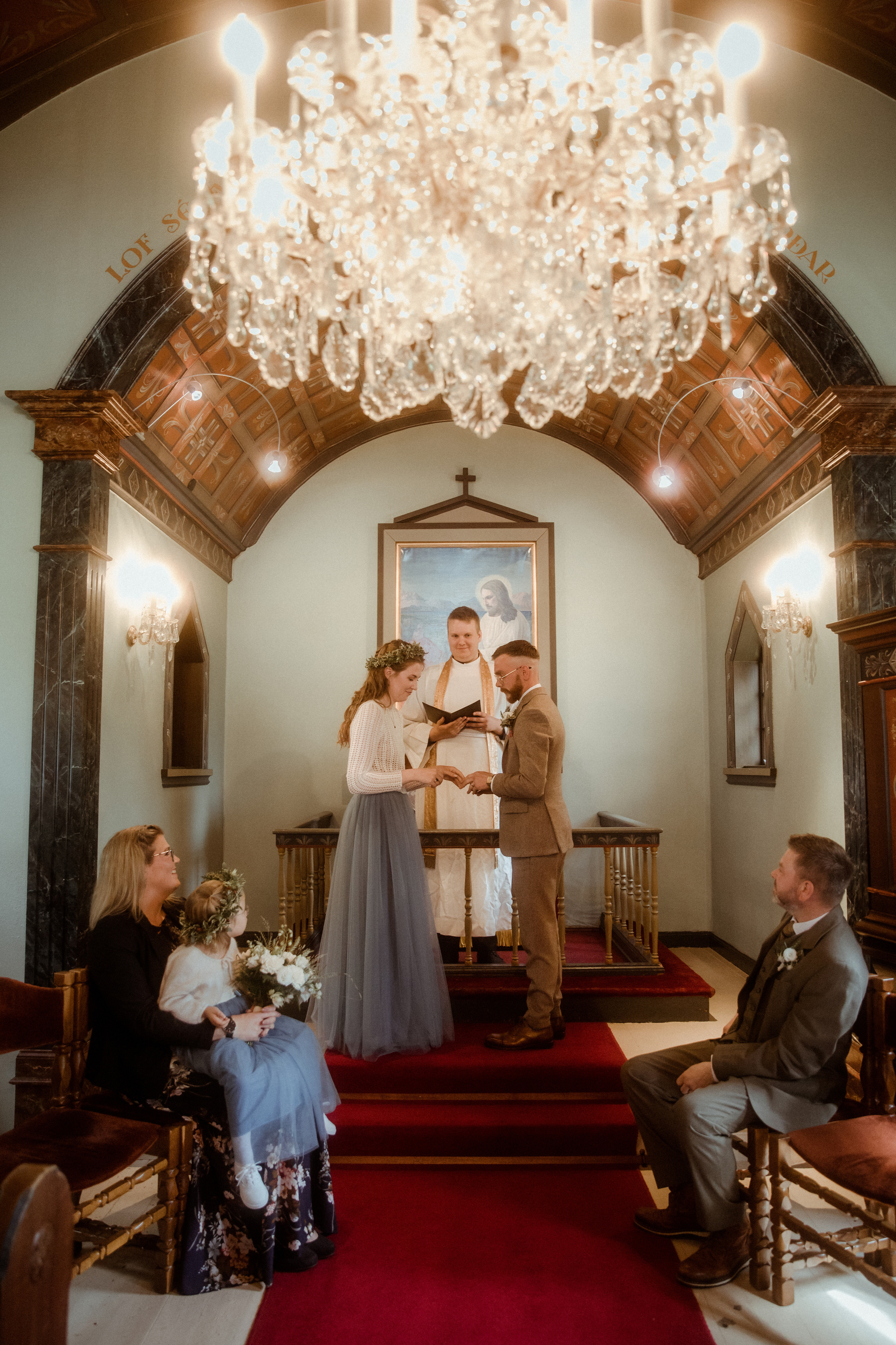 Iceland Secret Waterfall Elopement. Iceland elopement photographer & videographer