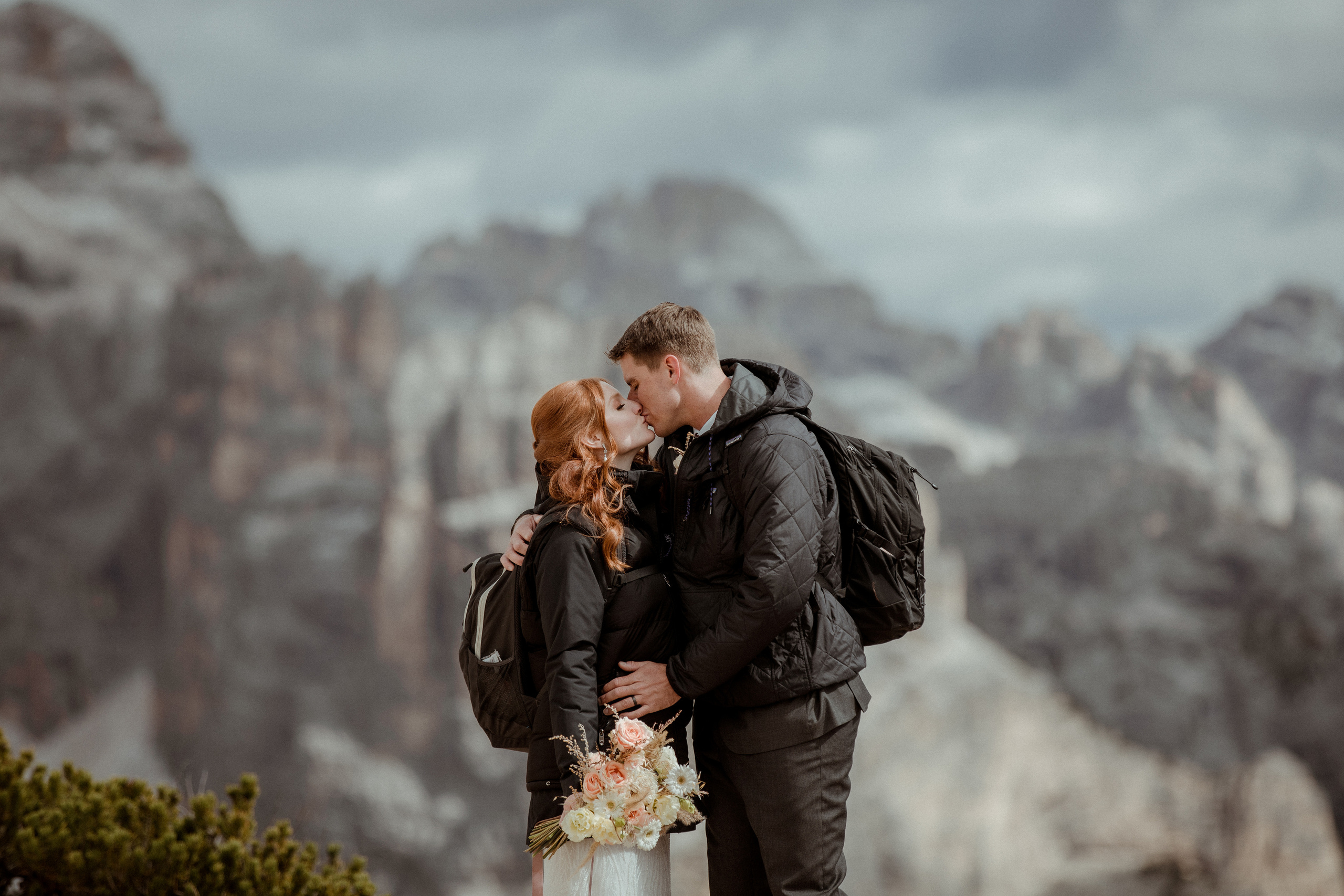 Italian Elopement in the Dolomites. Iceland elopement photographer & videographer