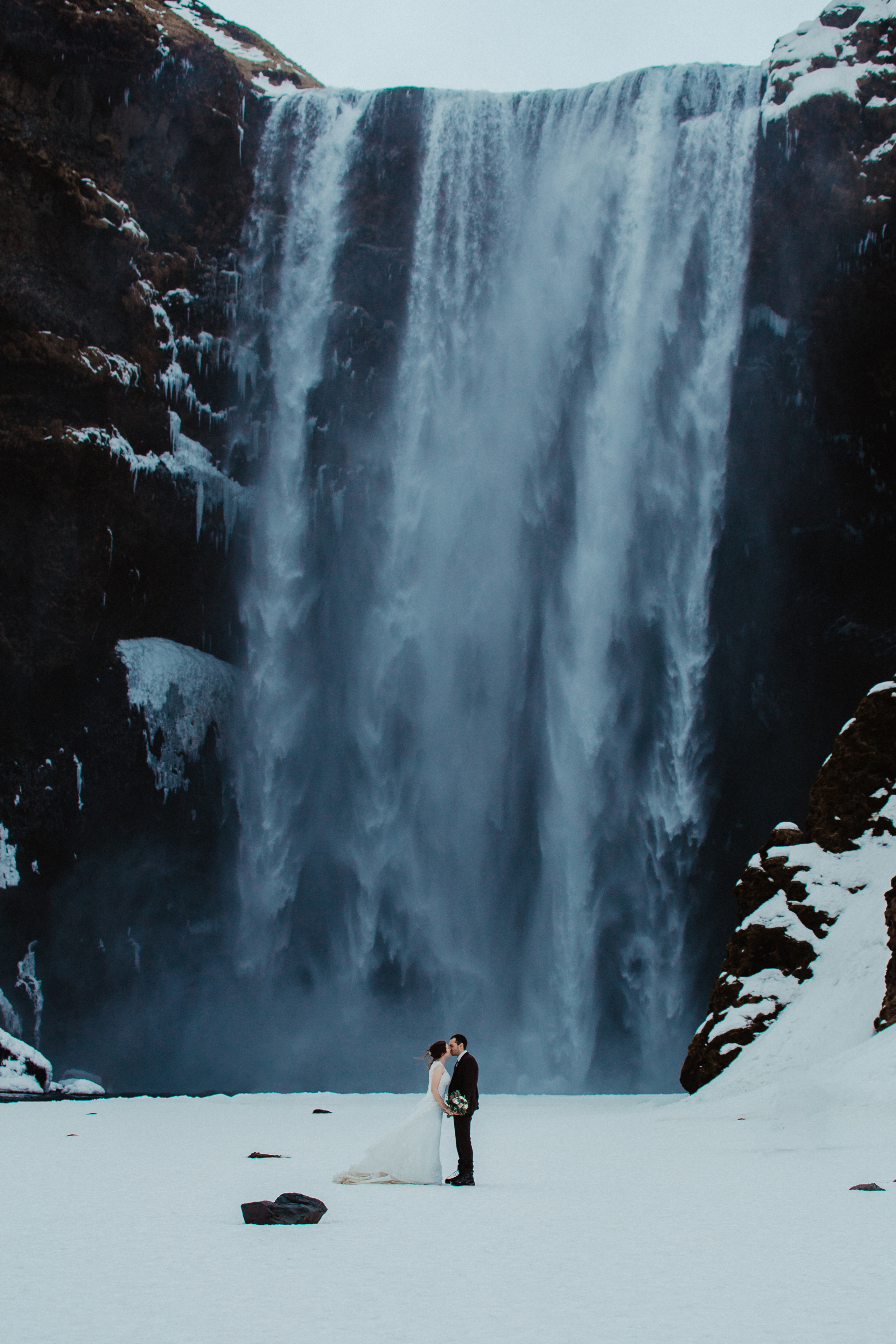 Winter Wedding in Iceland. Iceland elopement photographer & videographer
