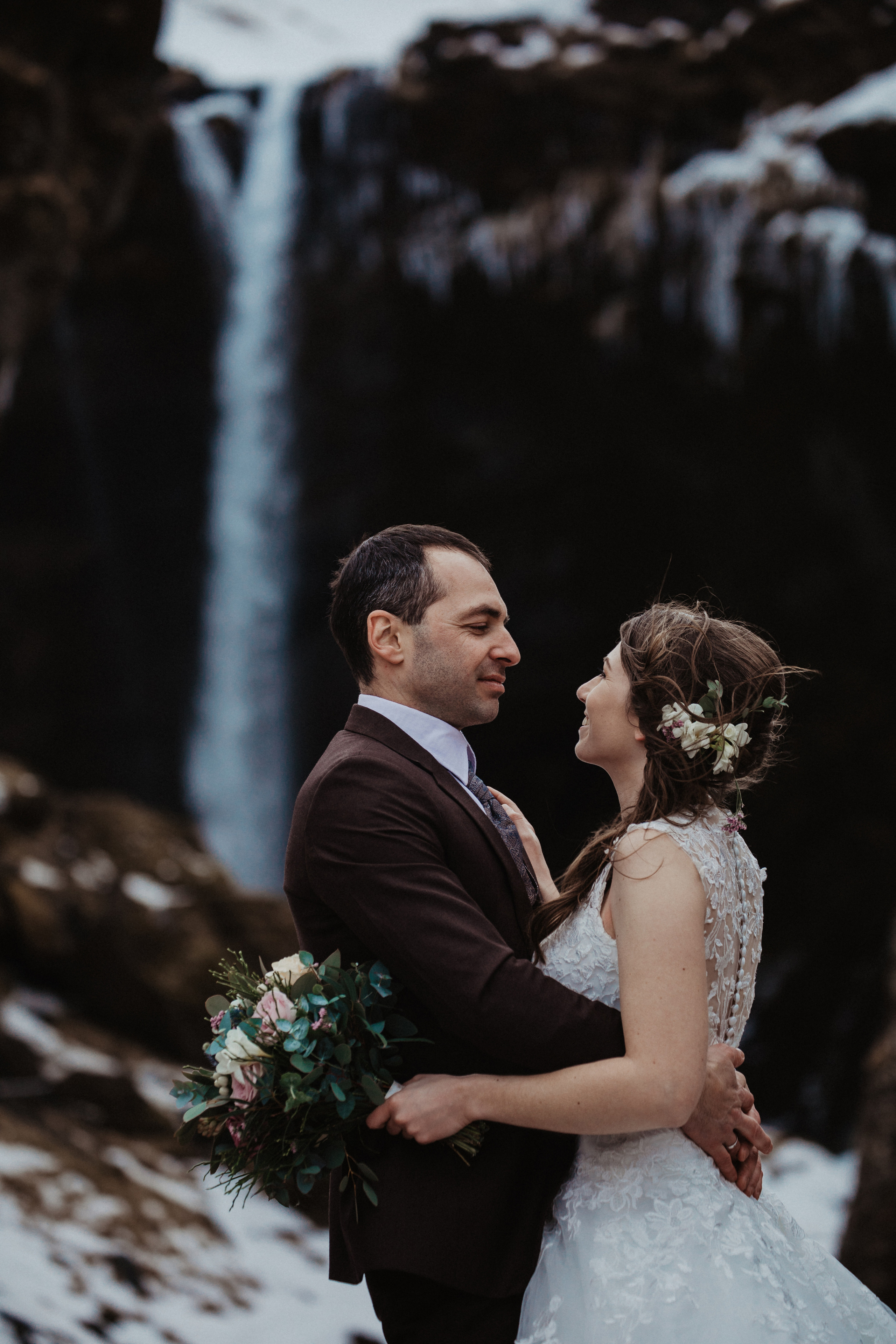 Winter Wedding in Iceland. Iceland elopement photographer & videographer