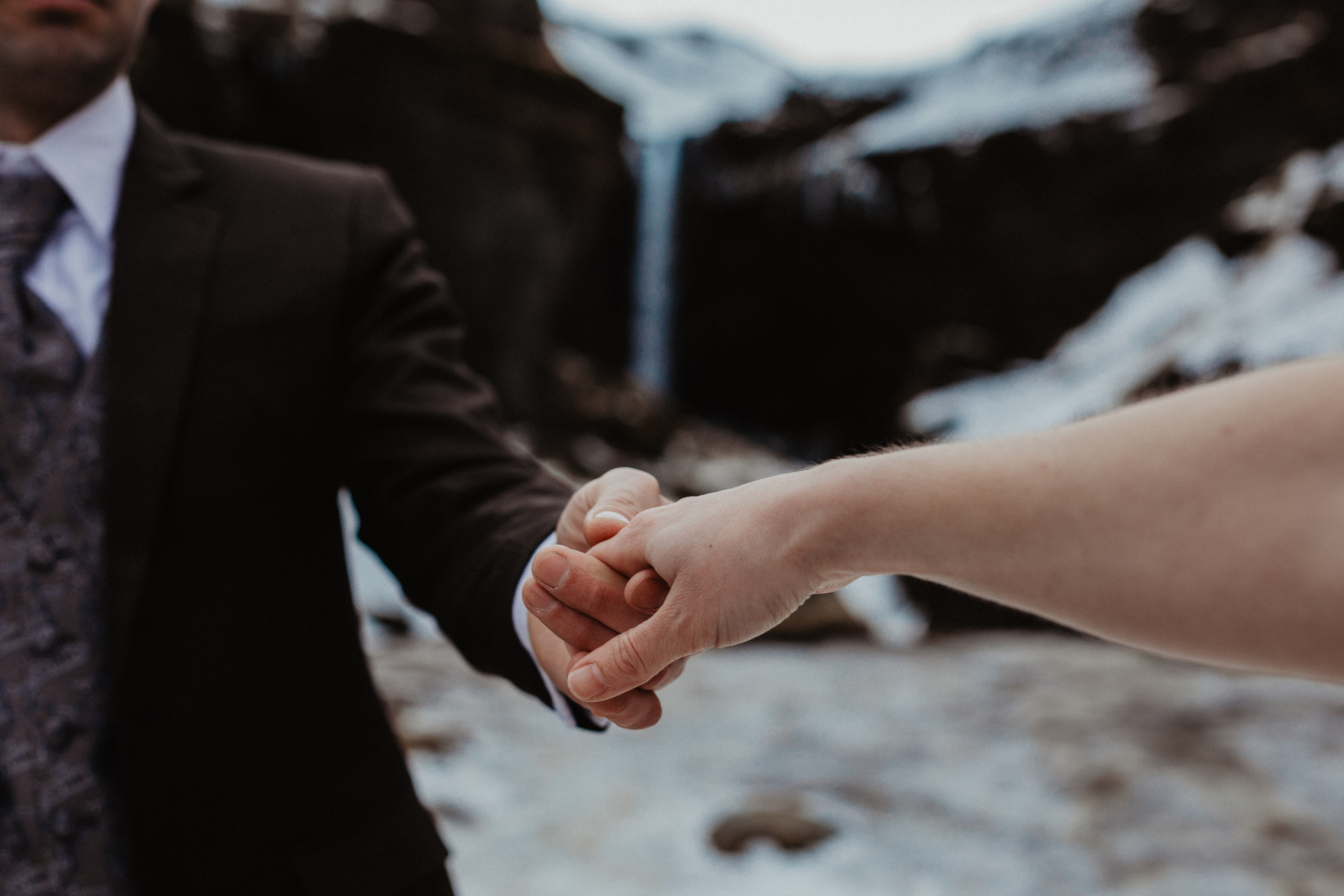 Winter Wedding in Iceland. Iceland elopement photographer & videographer