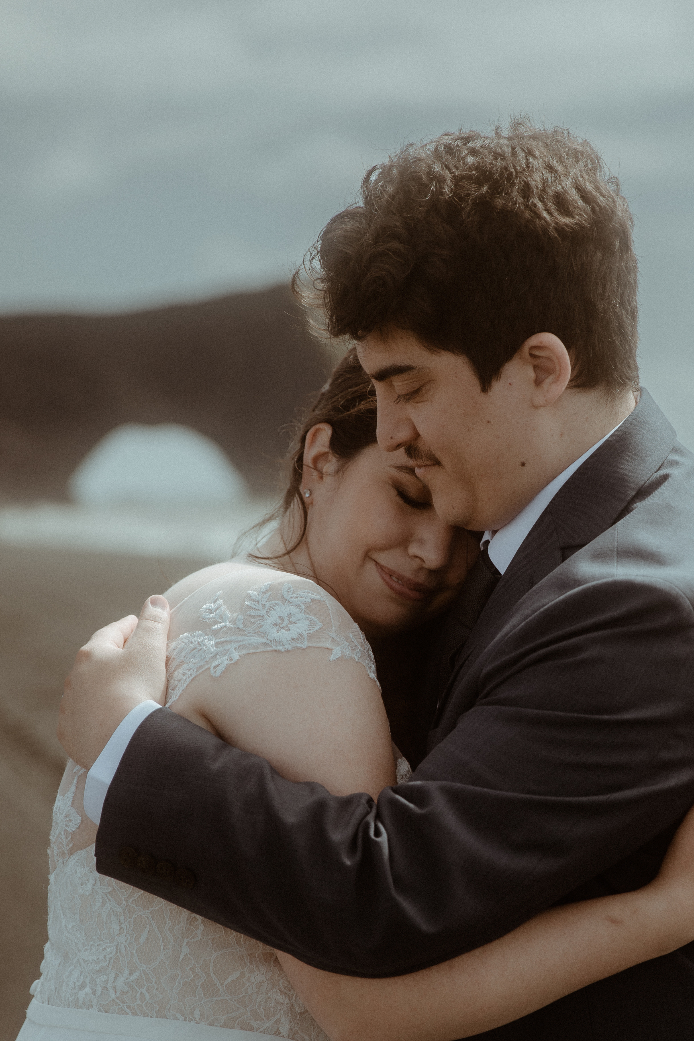 Private Black Sand Beach Elopement. Iceland elopement photographer & videographer